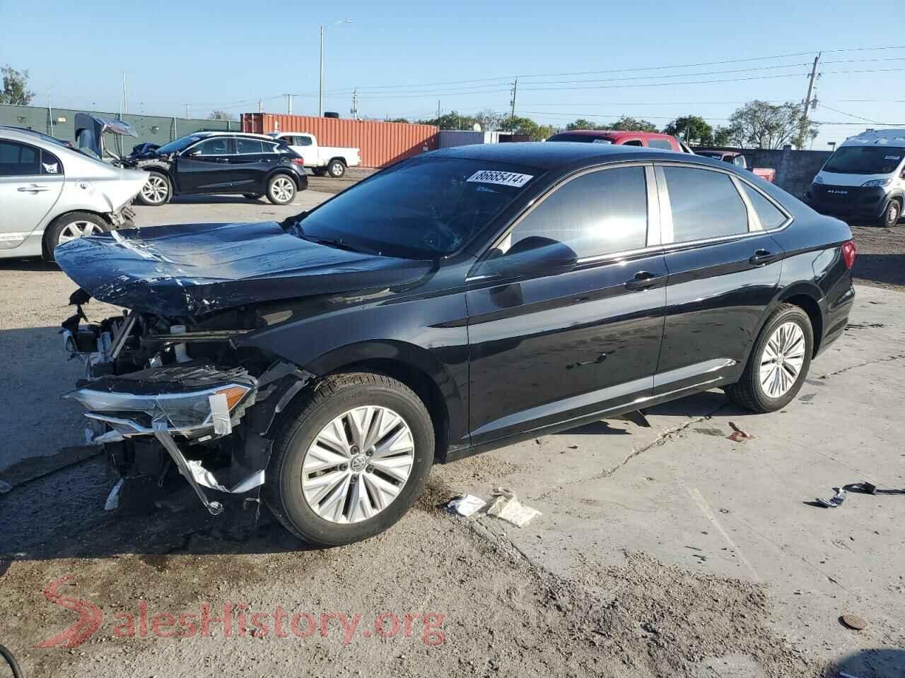 2019 VOLKSWAGEN JETTA — VIN 3VWCB7BU4KM265825