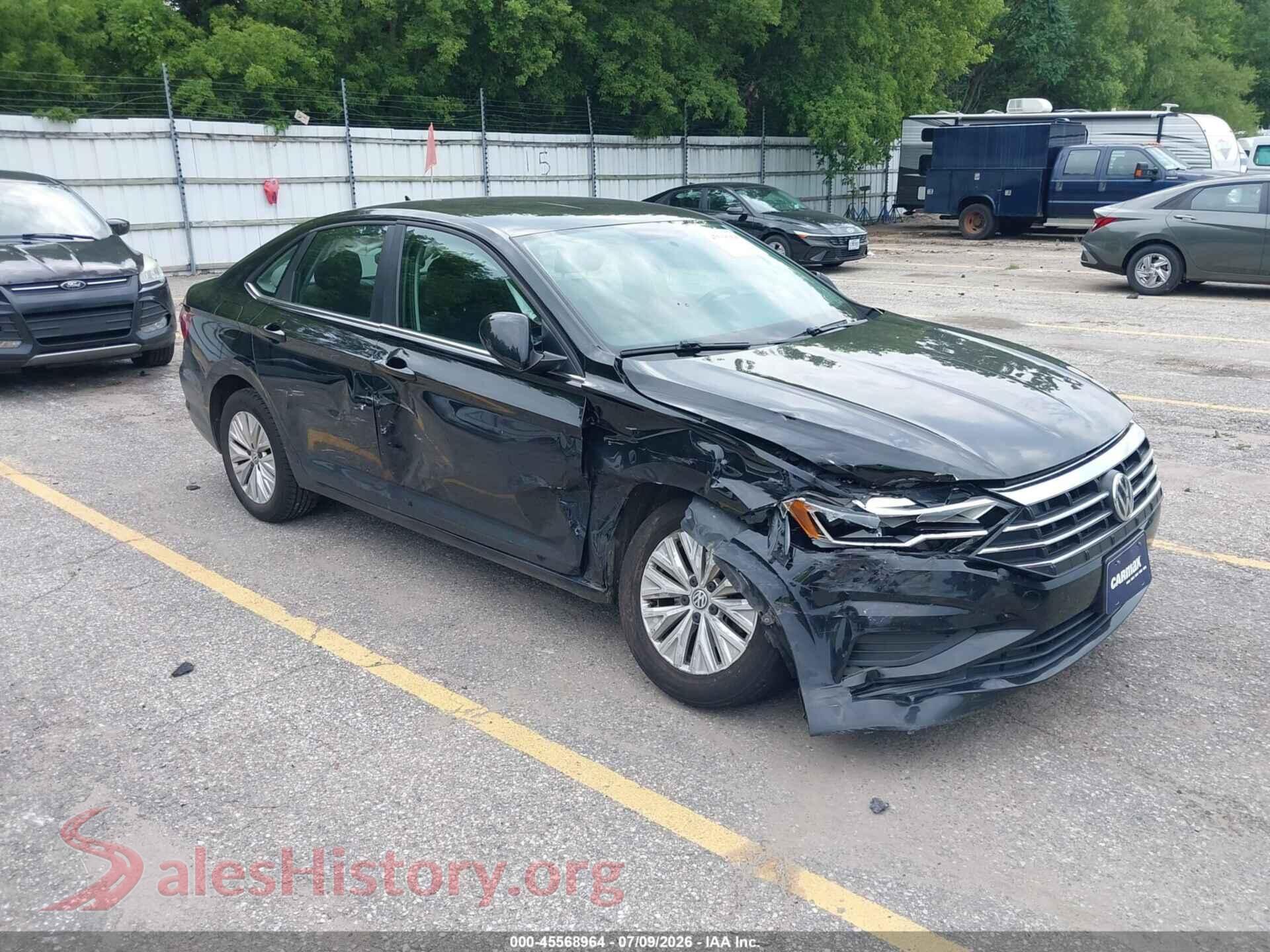 2020 VOLKSWAGEN JETTA — VIN 3VWCB7BU4LM032593