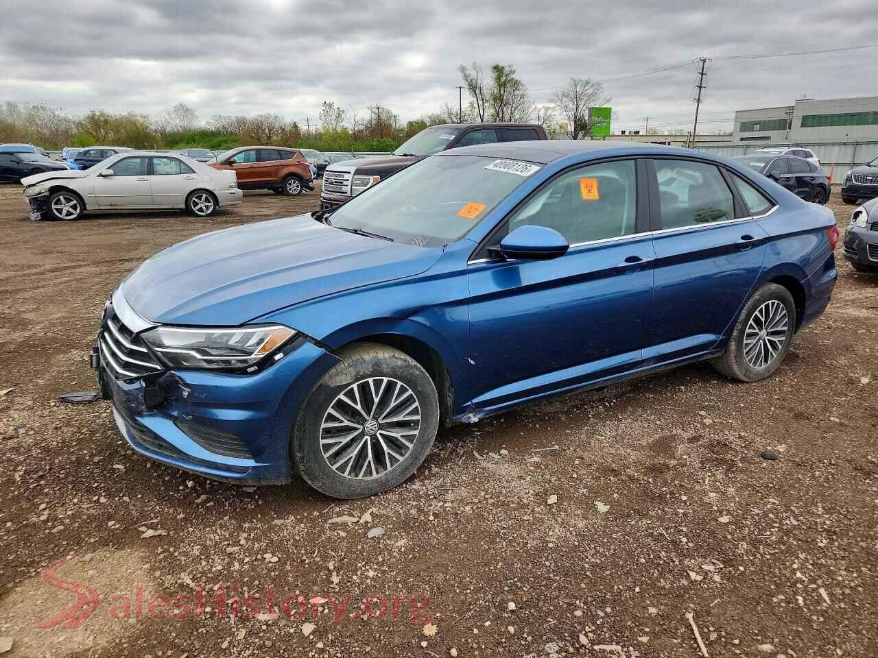 2020 VOLKSWAGEN JETTA — VIN 3VWCB7BU4LM040953