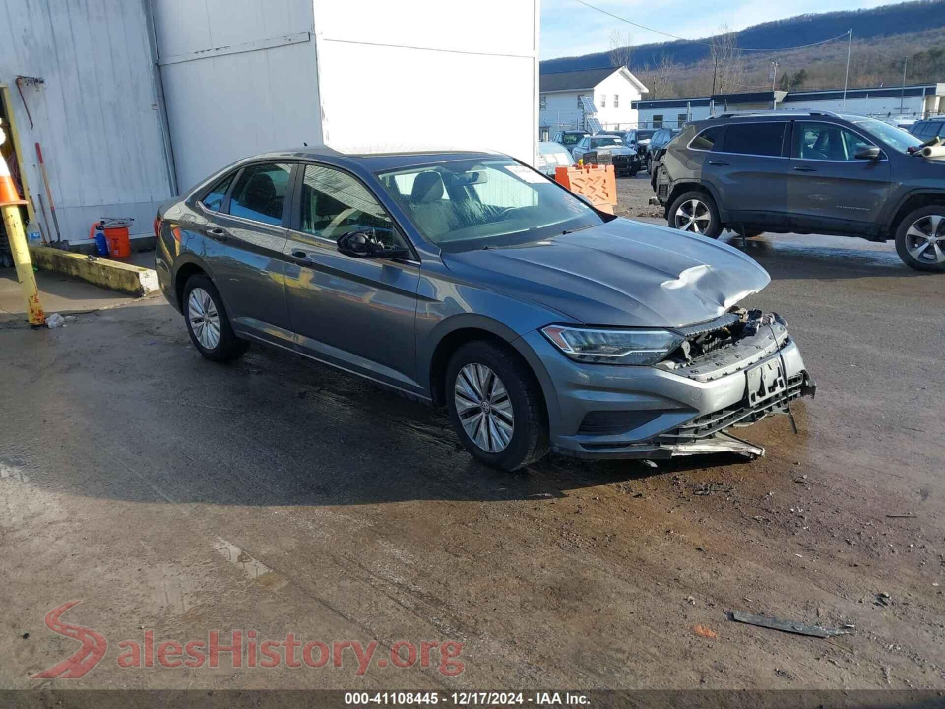 2019 VOLKSWAGEN JETTA — VIN 3VWCB7BU7KM144903
