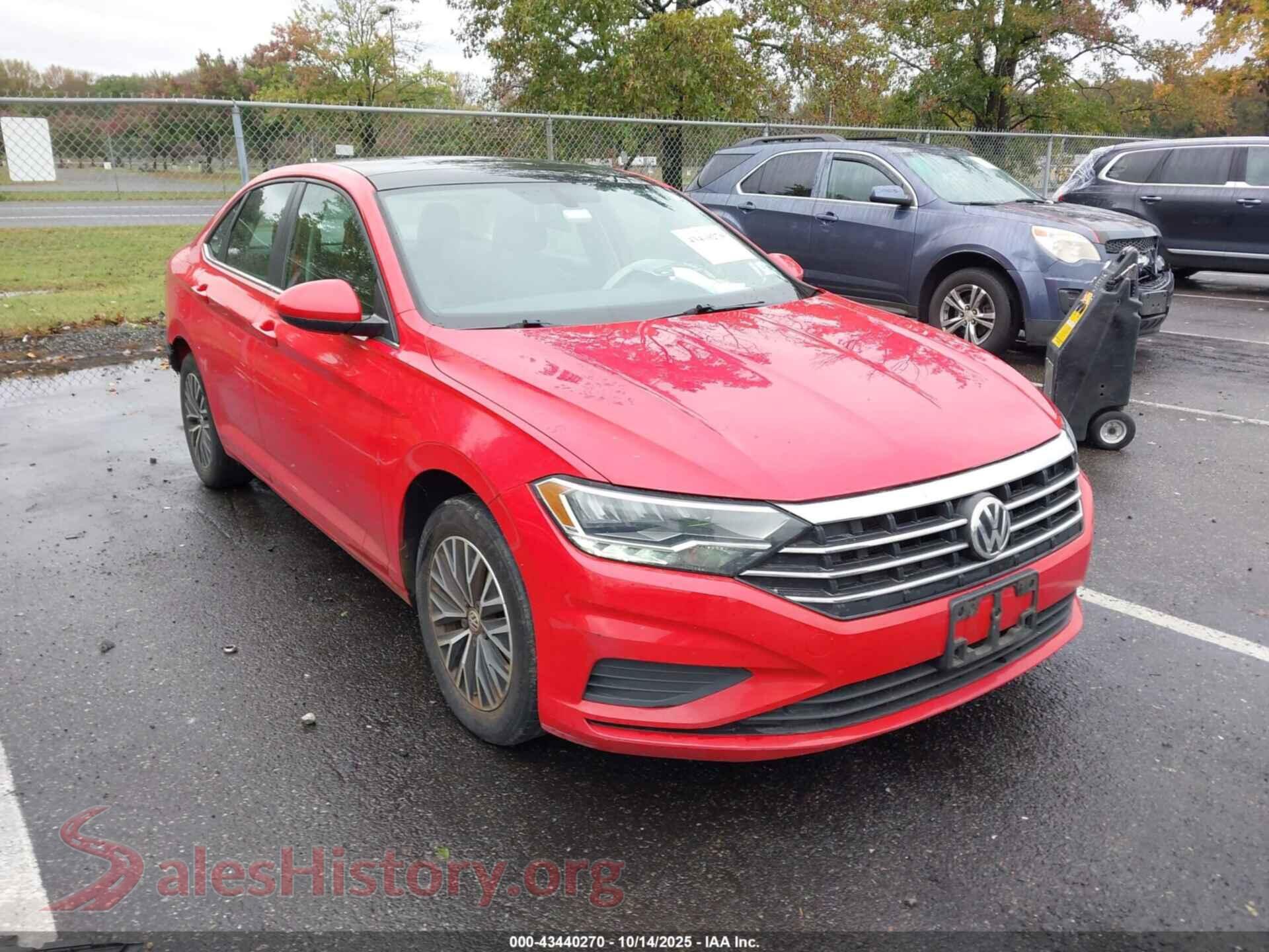 2019 VOLKSWAGEN JETTA — VIN 3VWCB7BU7KM170725