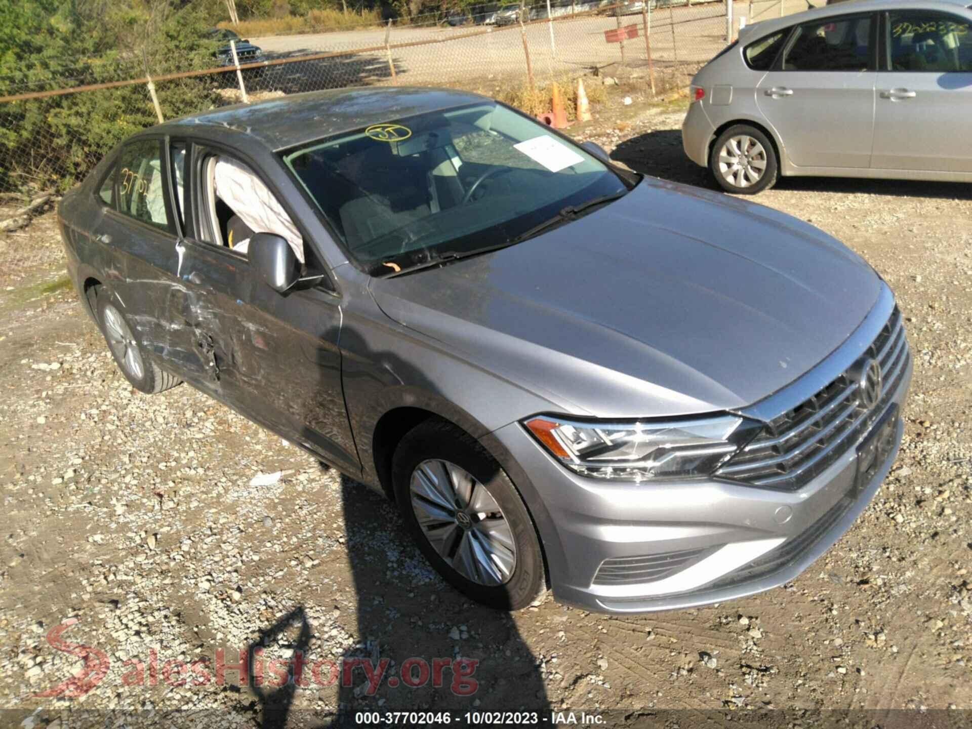 2019 VOLKSWAGEN JETTA — VIN 3VWCB7BU8KM172158