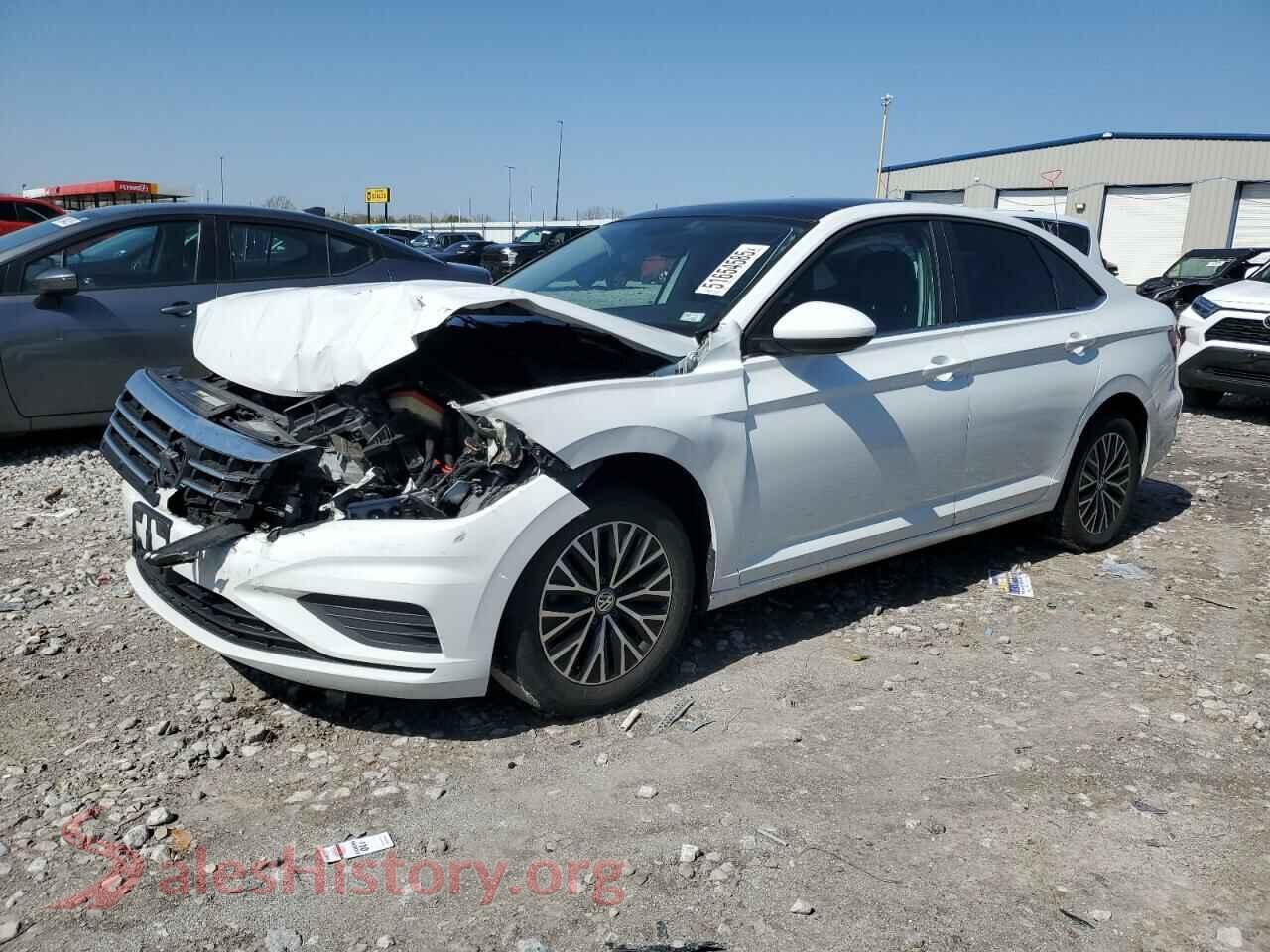 2019 VOLKSWAGEN JETTA — VIN 3VWCB7BU8KM266816