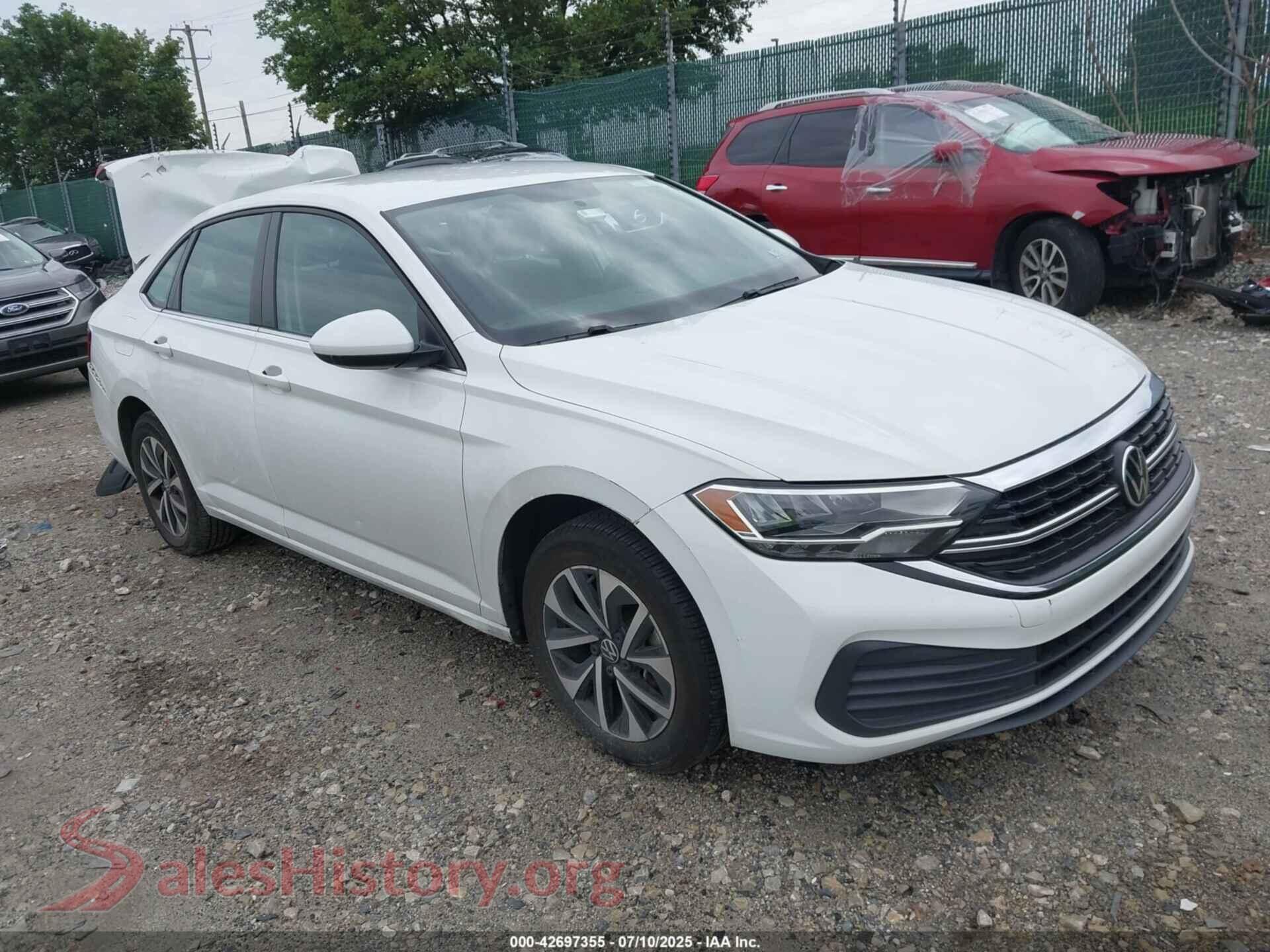 2022 VOLKSWAGEN JETTA — VIN 3VWCM7BU2NM026370