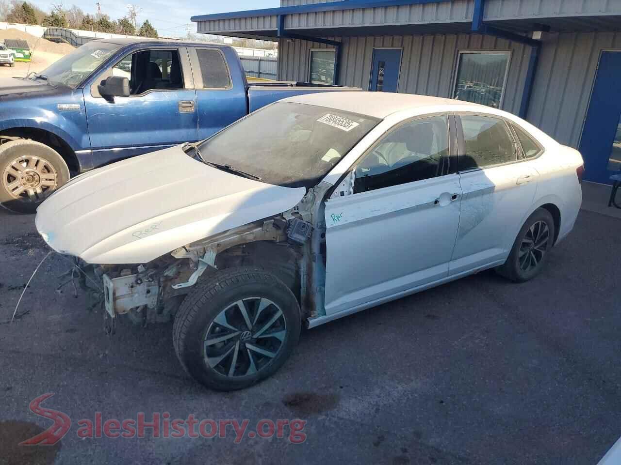 2022 VOLKSWAGEN JETTA — VIN 3VWCM7BU4NM026595
