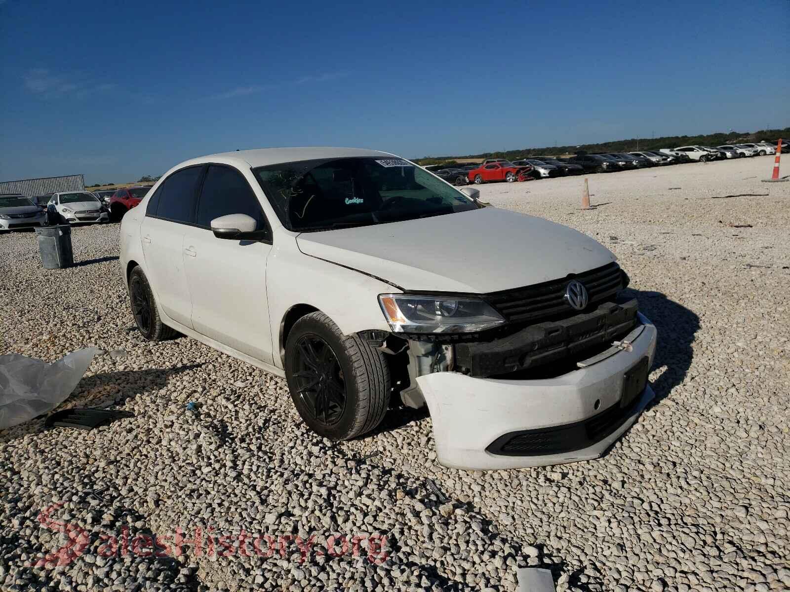 2014 VOLKSWAGEN JETTA — VIN 3VWD07AJXEM227022