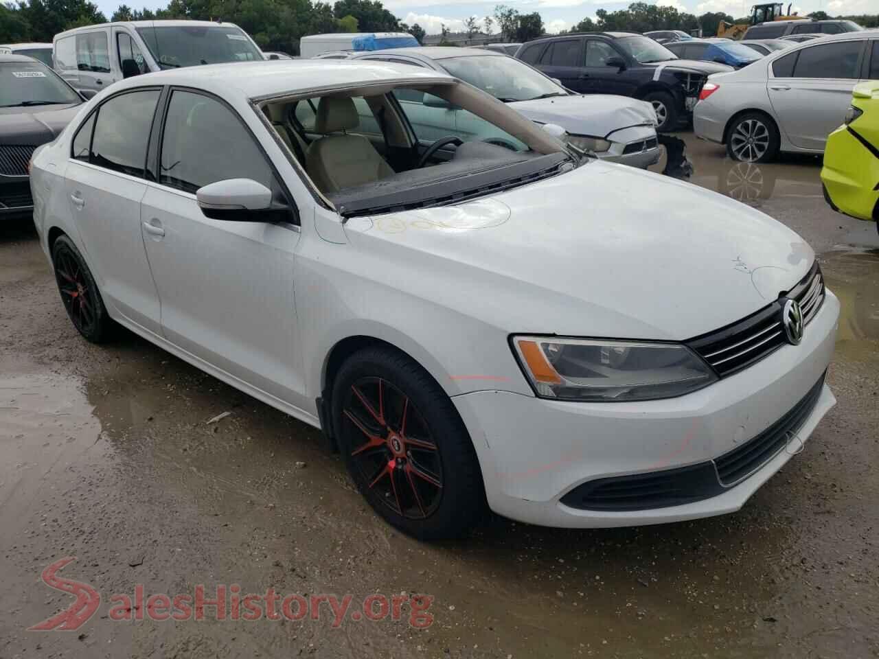 2014 VOLKSWAGEN JETTA — VIN 3VWD07AJXEM291643