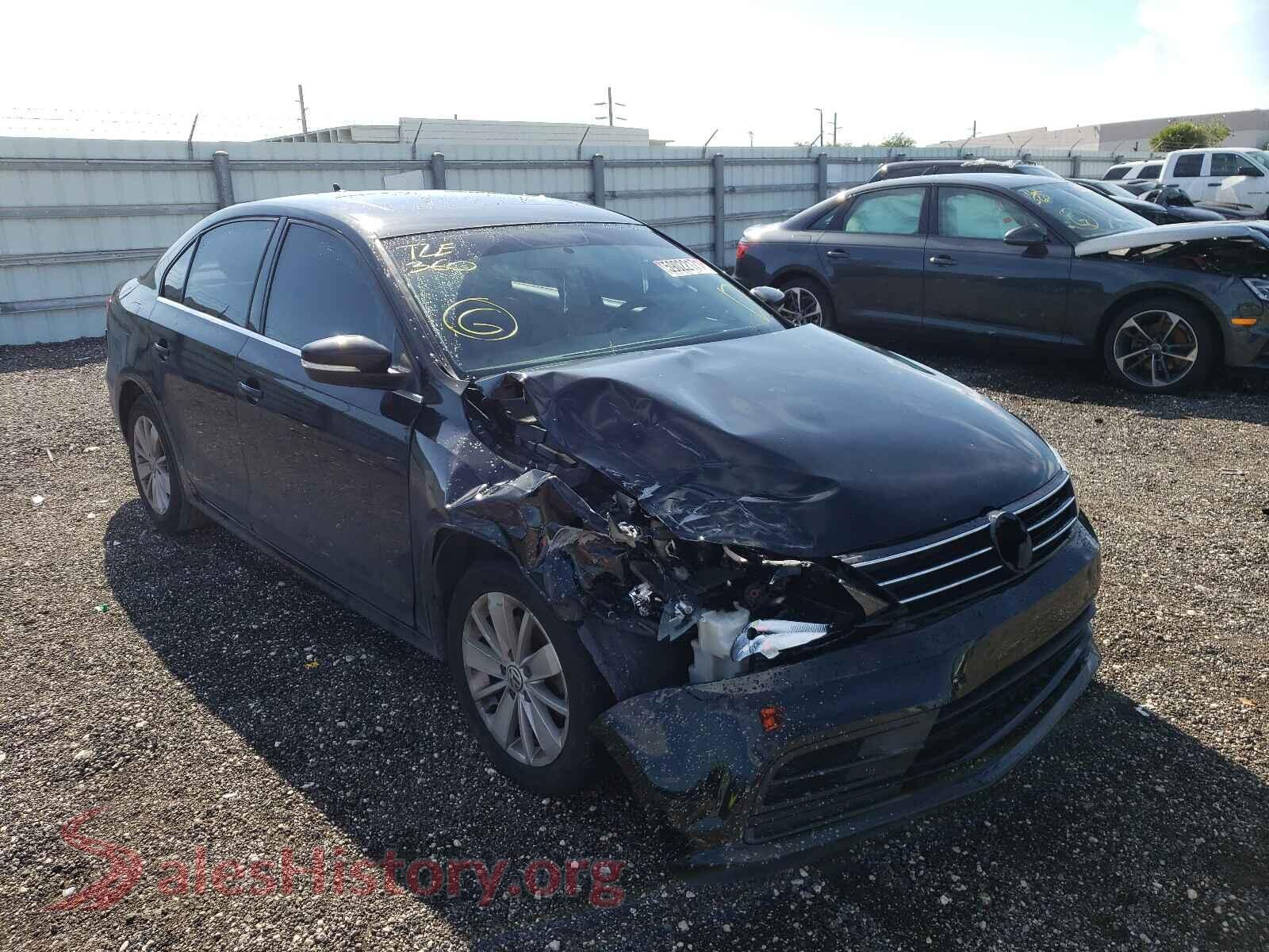 2015 VOLKSWAGEN JETTA — VIN 3VWD17AJ0FM297322