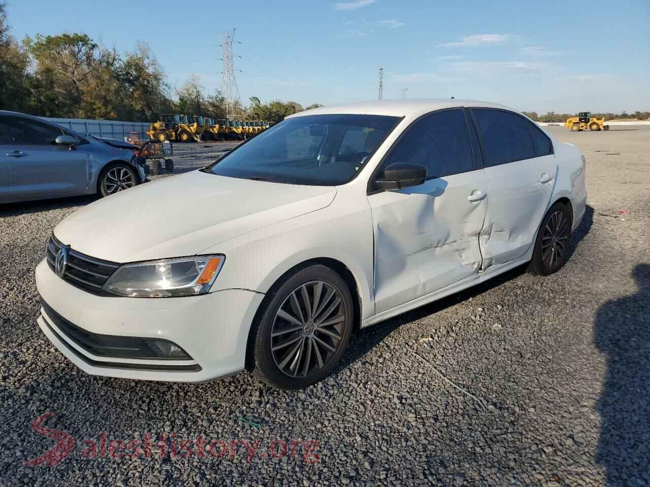 2016 VOLKSWAGEN JETTA — VIN 3VWD17AJ0GM392478