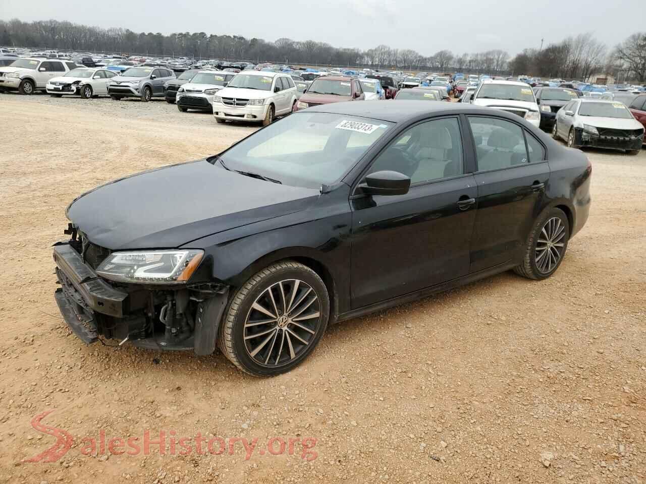 2016 VOLKSWAGEN JETTA — VIN 3VWD17AJ1GM327929