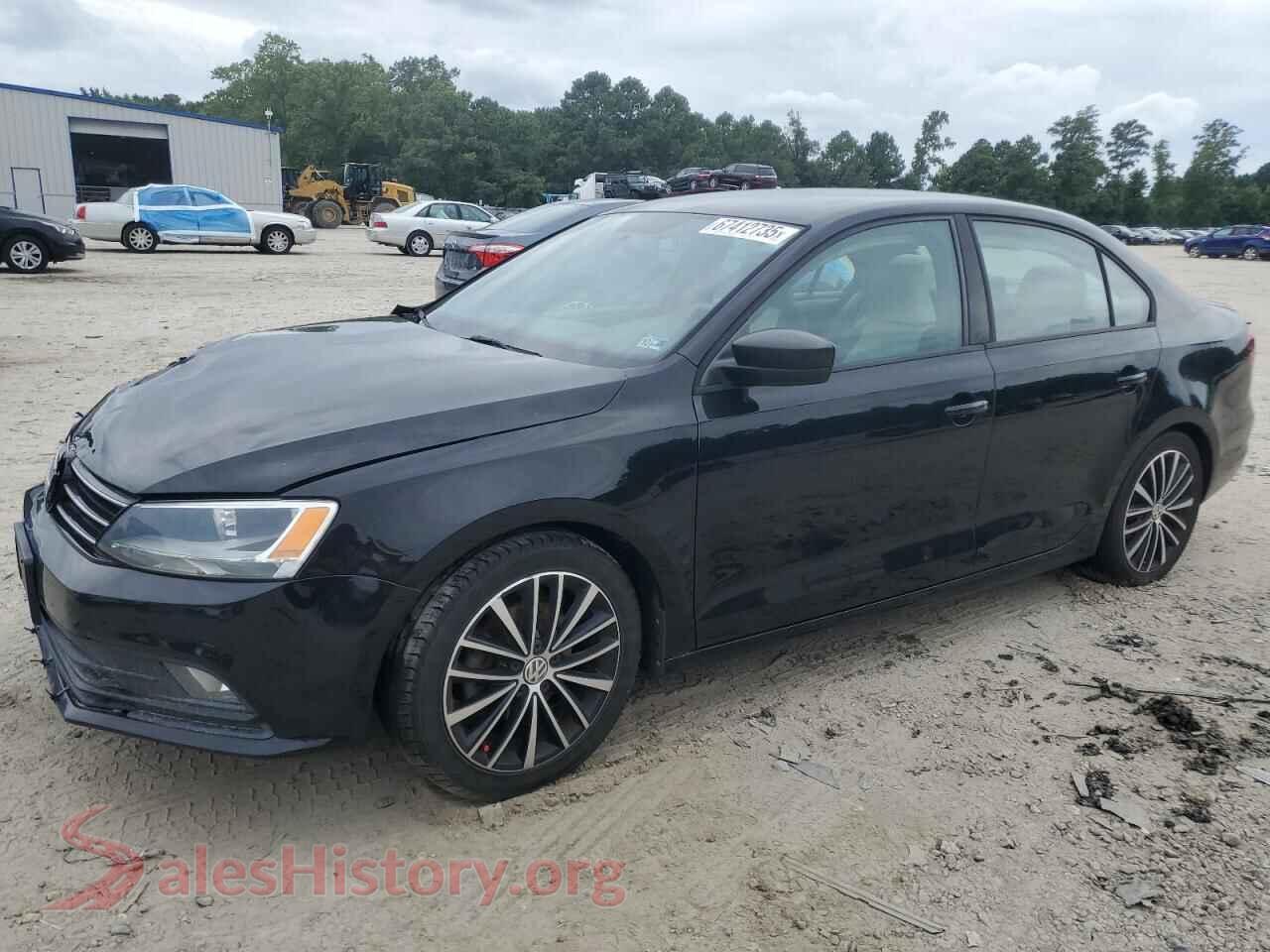 2016 VOLKSWAGEN JETTA — VIN 3VWD17AJ1GM386480