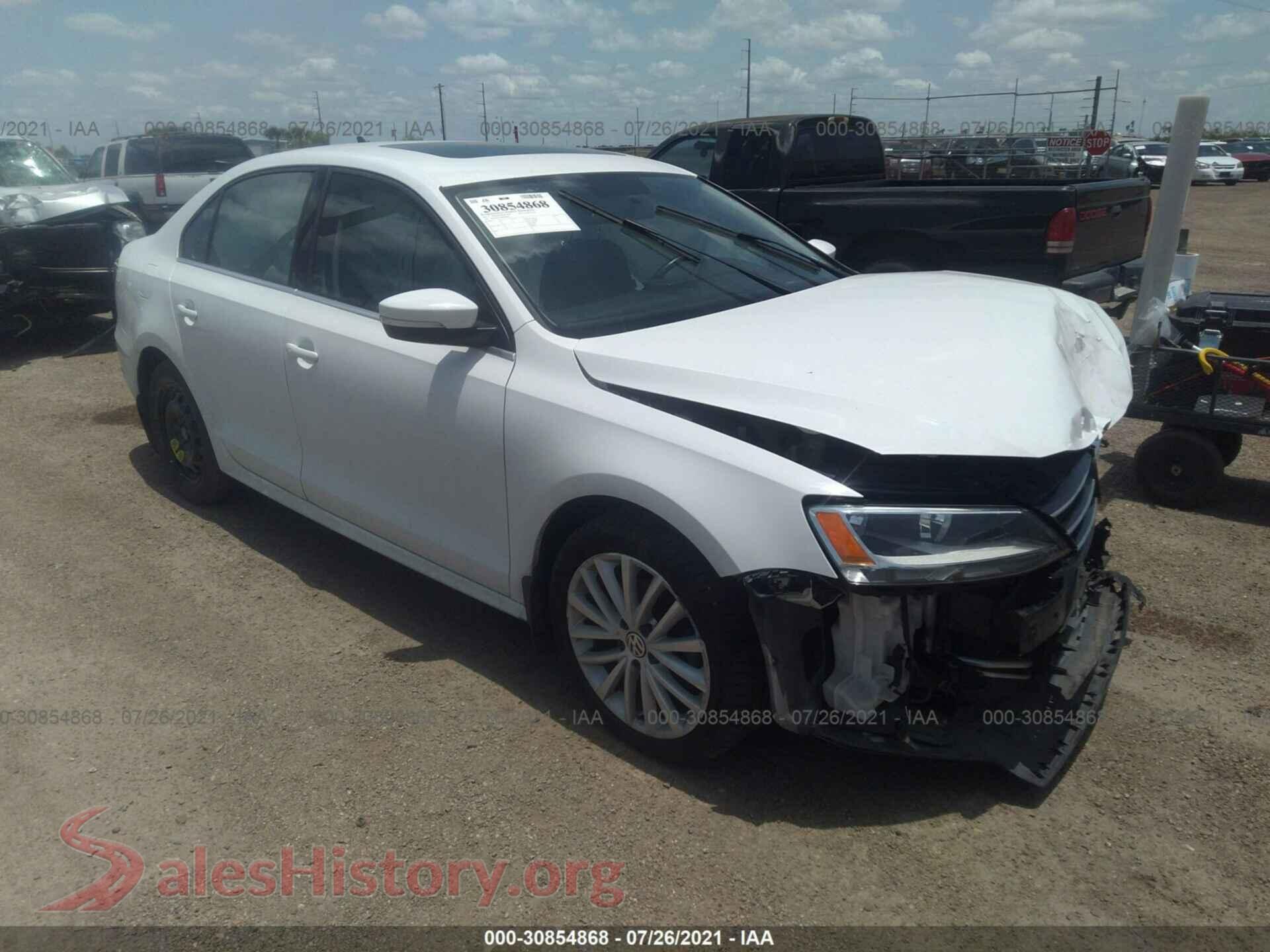 2015 VOLKSWAGEN JETTA SEDAN — VIN 3VWD17AJ3FM283964