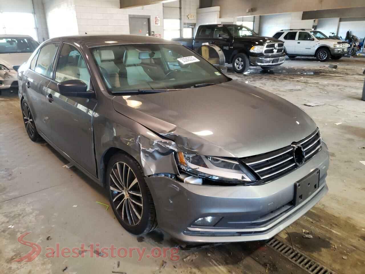 2016 VOLKSWAGEN JETTA — VIN 3VWD17AJ3GM280564