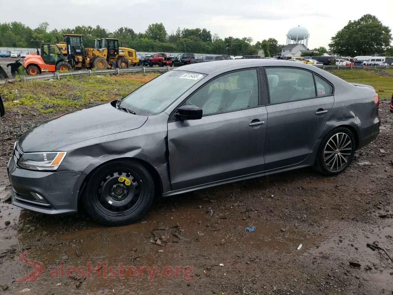 2016 VOLKSWAGEN JETTA — VIN 3VWD17AJ3GM411914