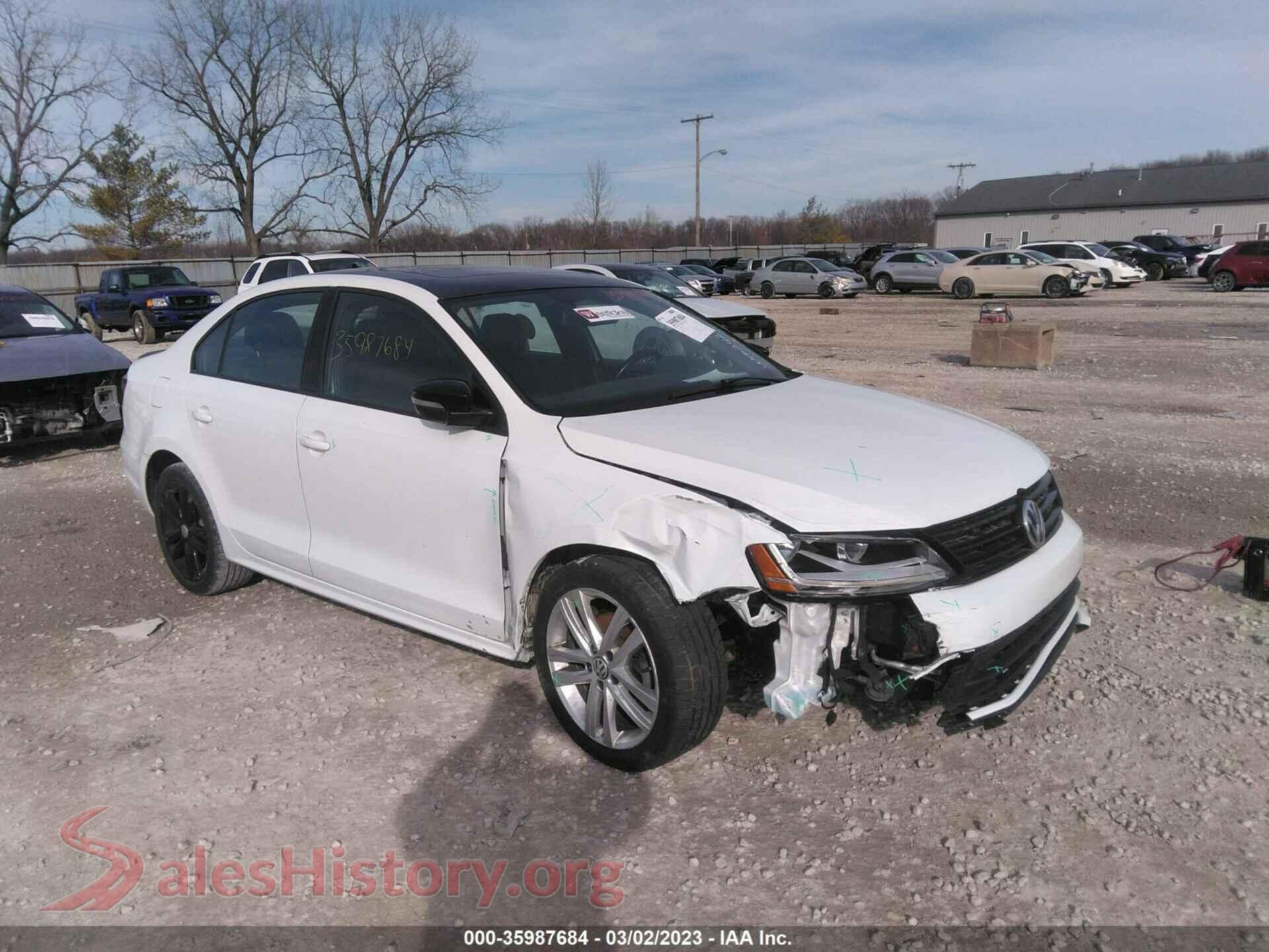 2018 VOLKSWAGEN JETTA — VIN 3VWD17AJ3JM227709