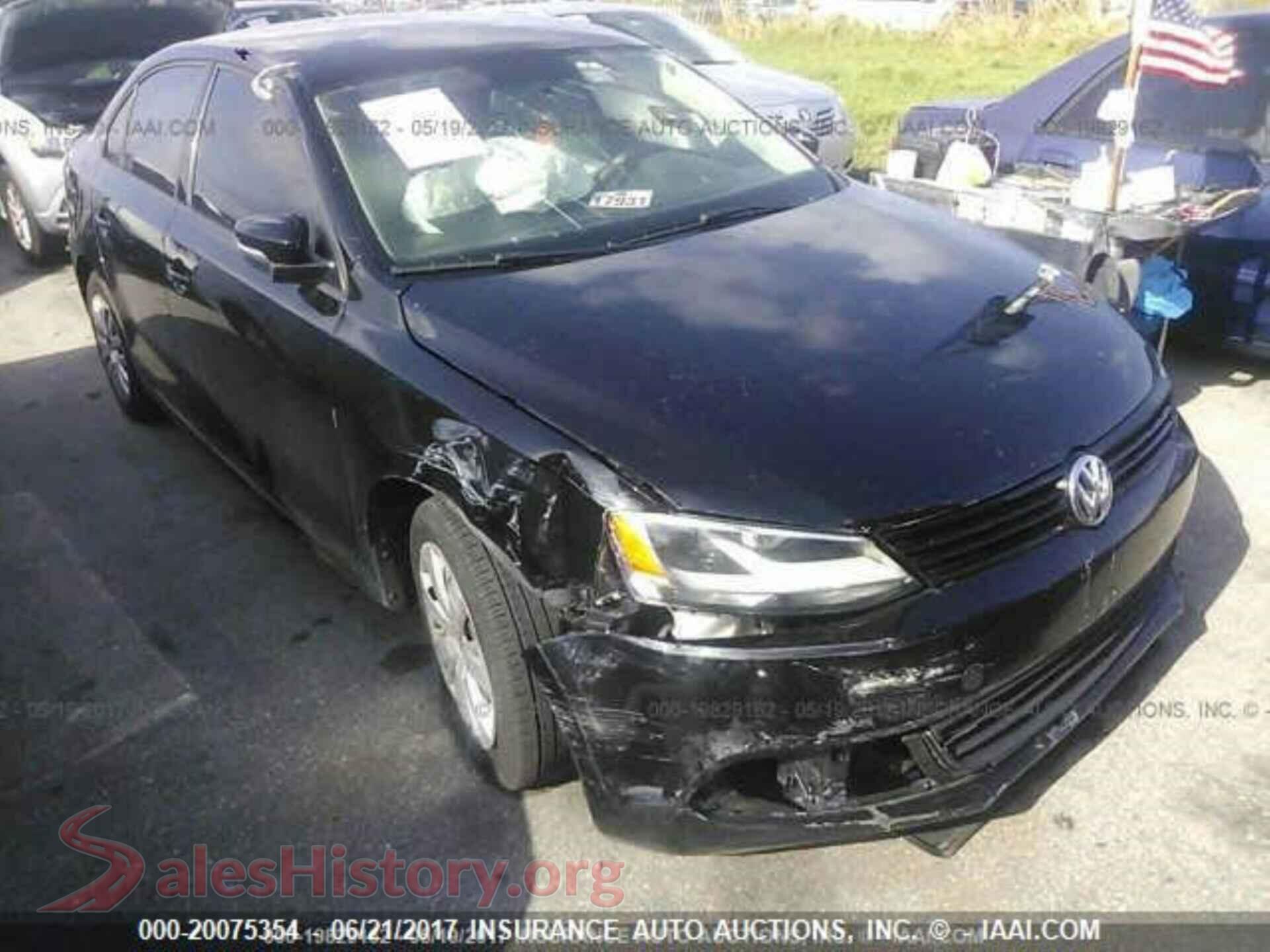 2014 Volkswagen Jetta — VIN 3VWD17AJ4EM409215