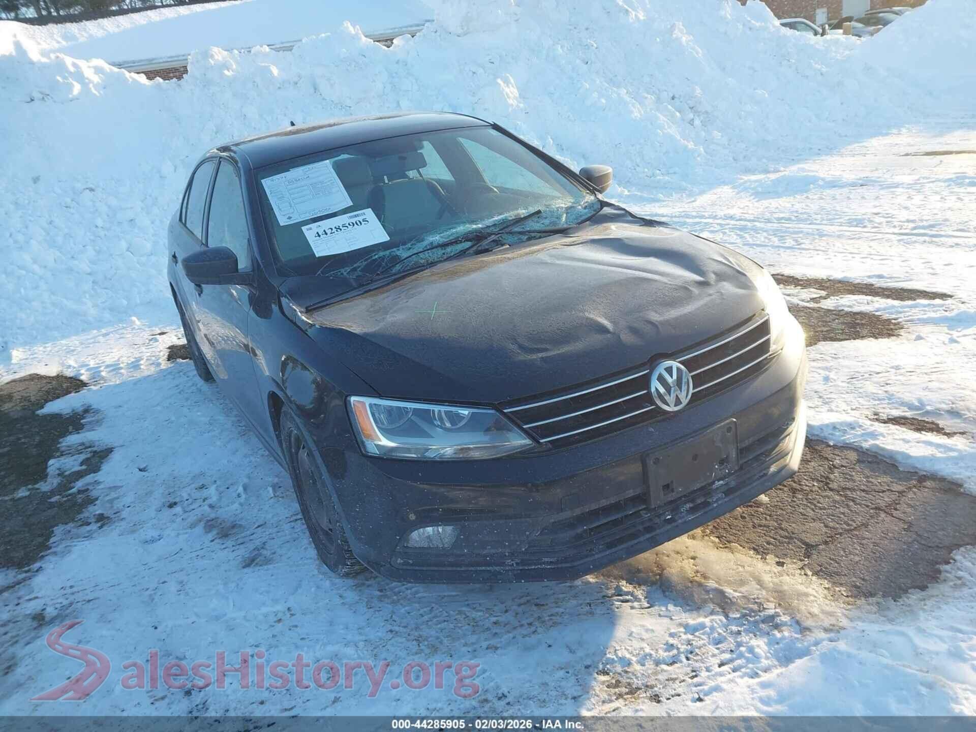 2015 VOLKSWAGEN JETTA — VIN 3VWD17AJ4FM405814