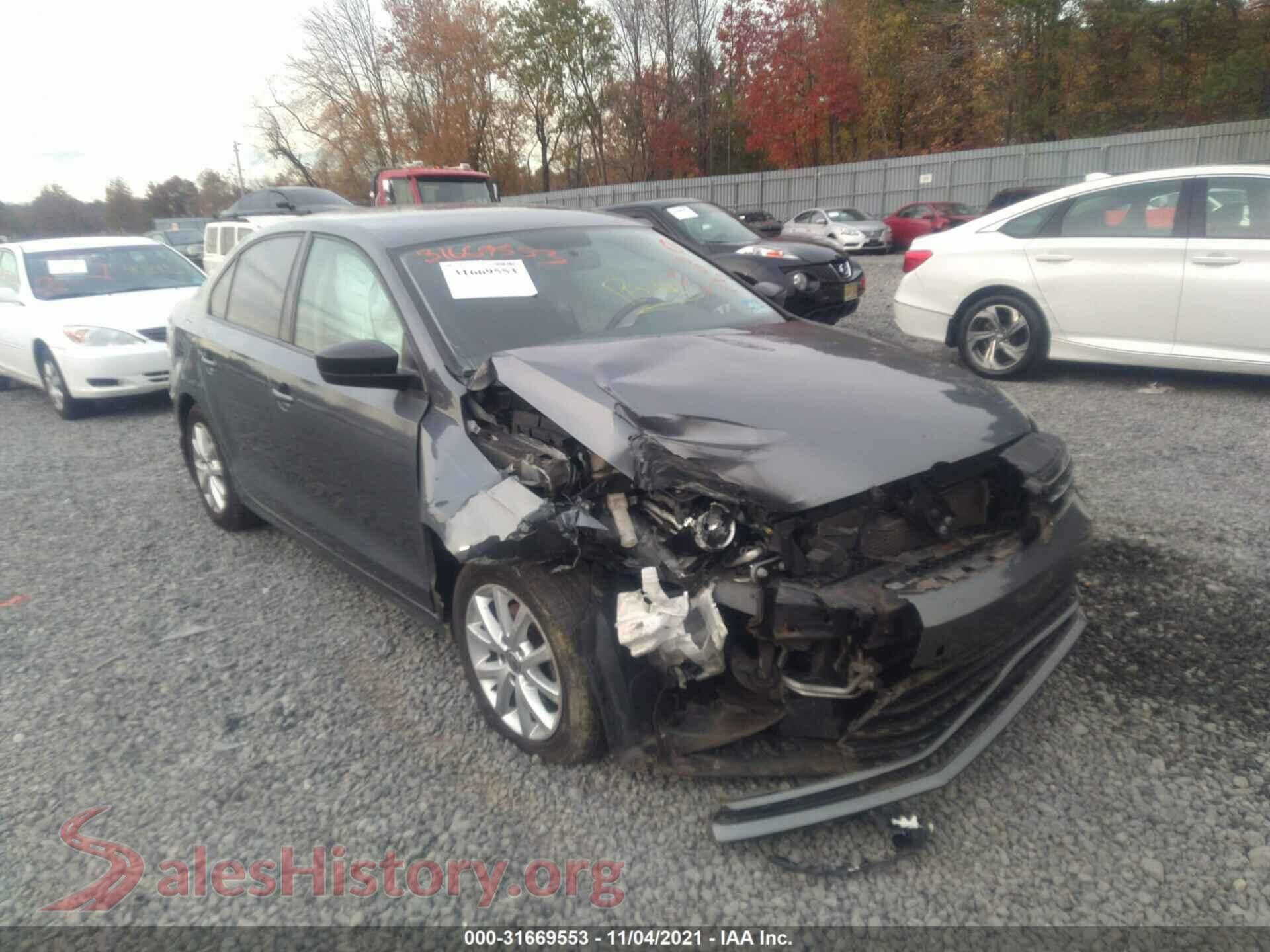 2015 VOLKSWAGEN JETTA SEDAN — VIN 3VWD17AJ4FM405912