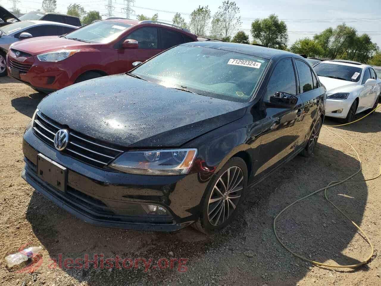 2016 VOLKSWAGEN JETTA — VIN 3VWD17AJ4GM411341