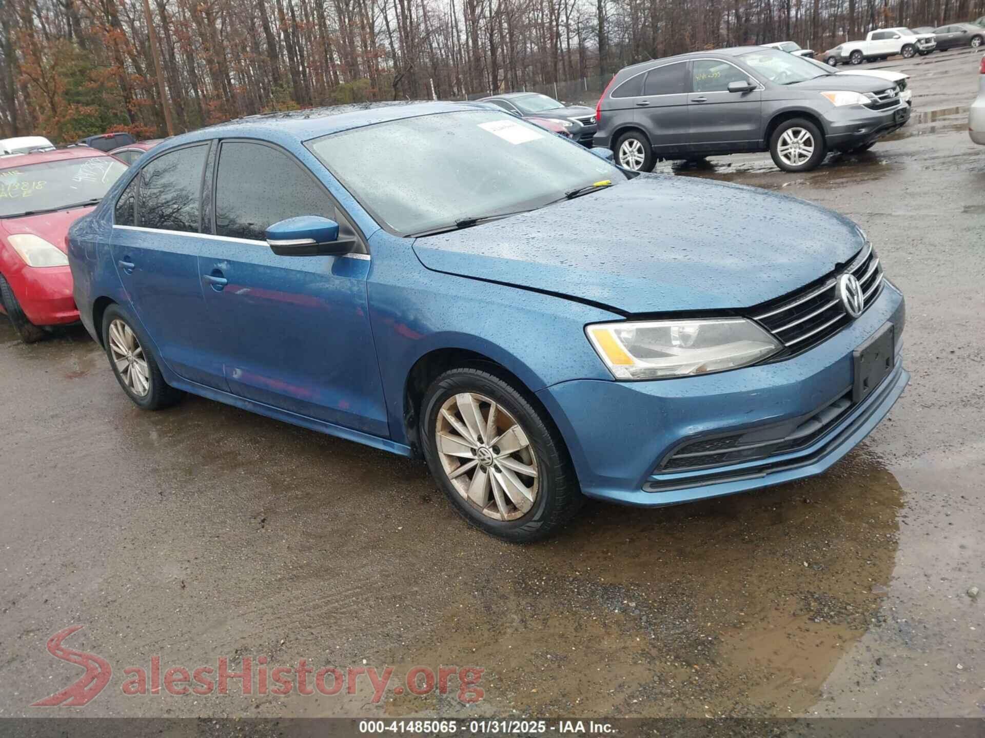 2015 VOLKSWAGEN JETTA — VIN 3VWD17AJ6FM296174