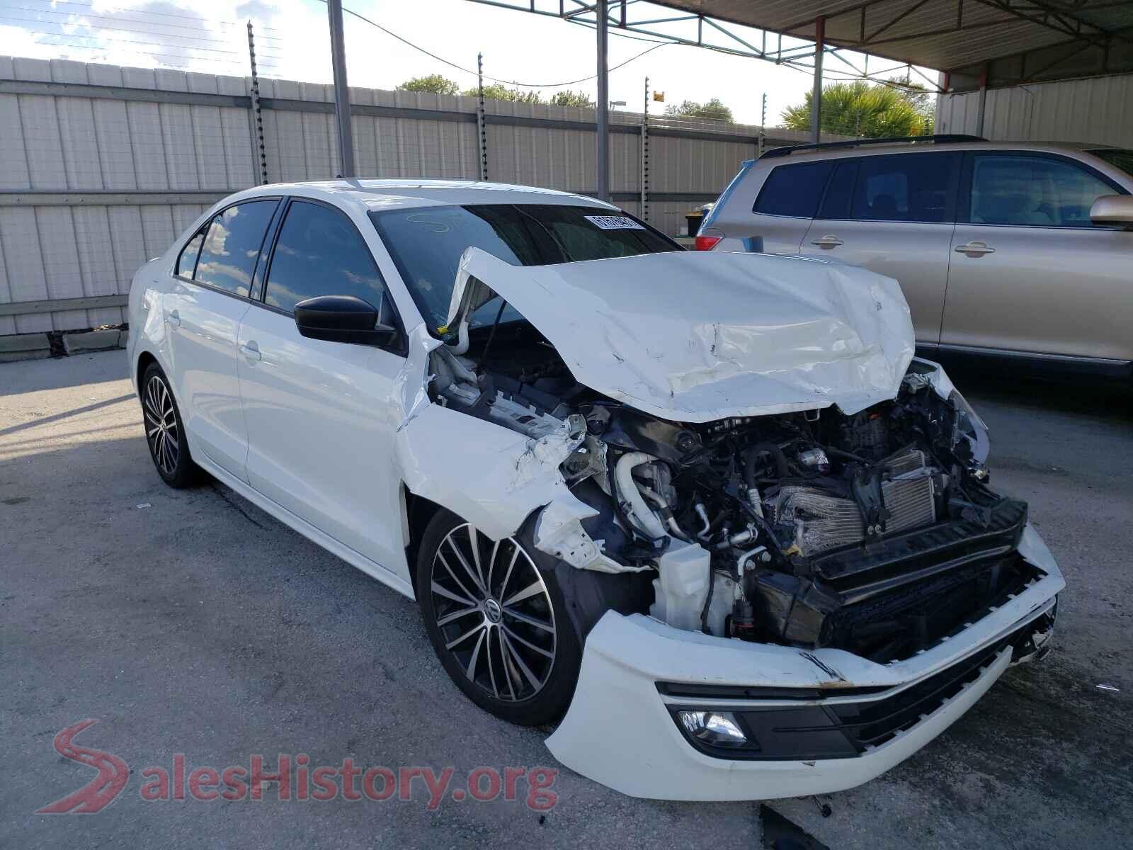 2016 VOLKSWAGEN JETTA — VIN 3VWD17AJ7GM369036