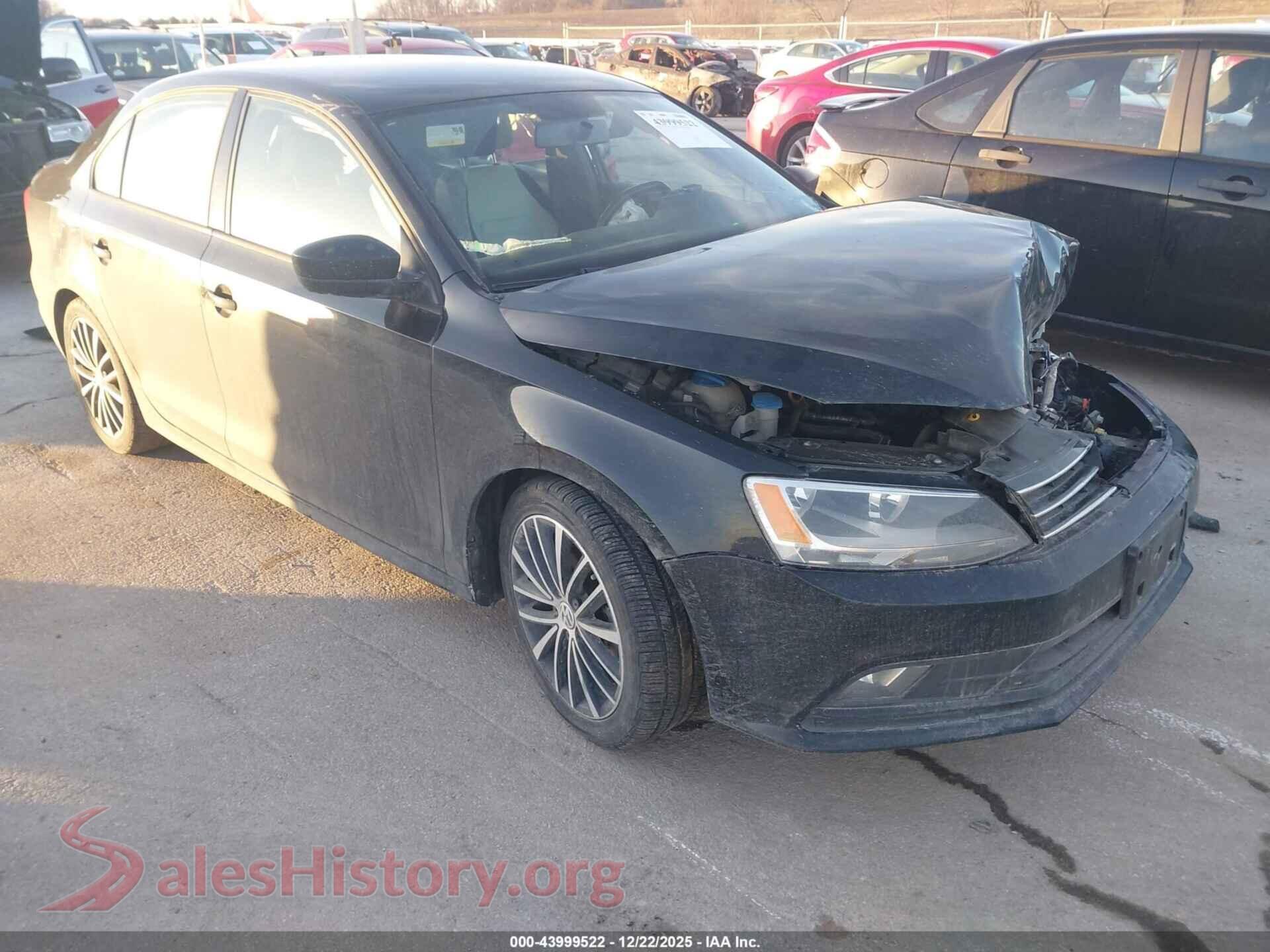 2015 VOLKSWAGEN JETTA — VIN 3VWD17AJ8FM421529