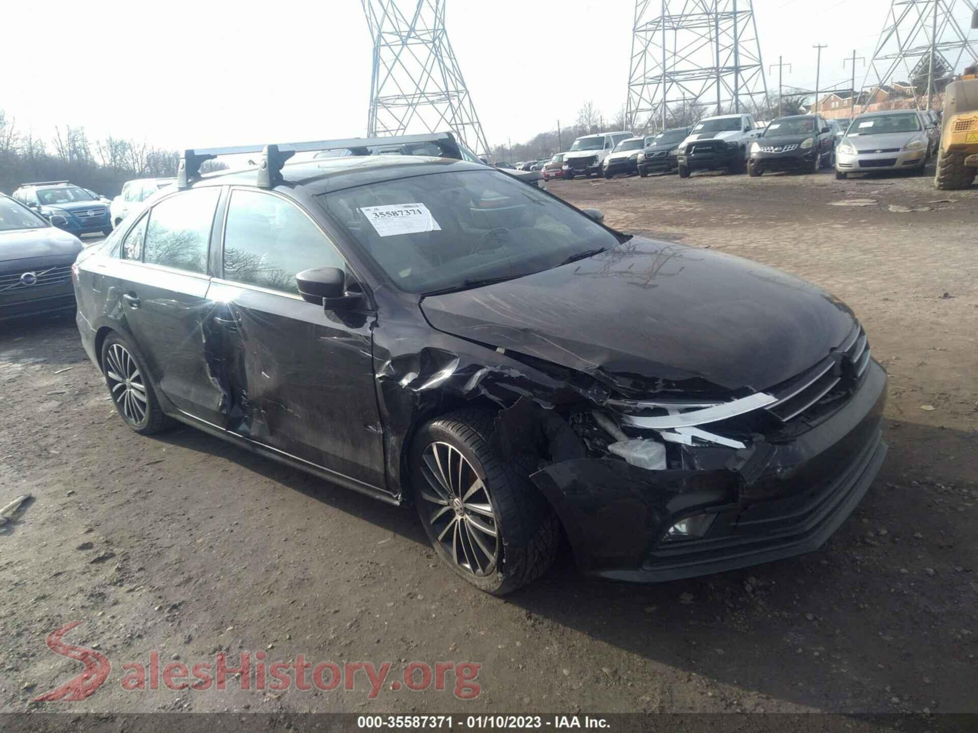 2016 VOLKSWAGEN JETTA SEDAN — VIN 3VWD17AJ9GM411559
