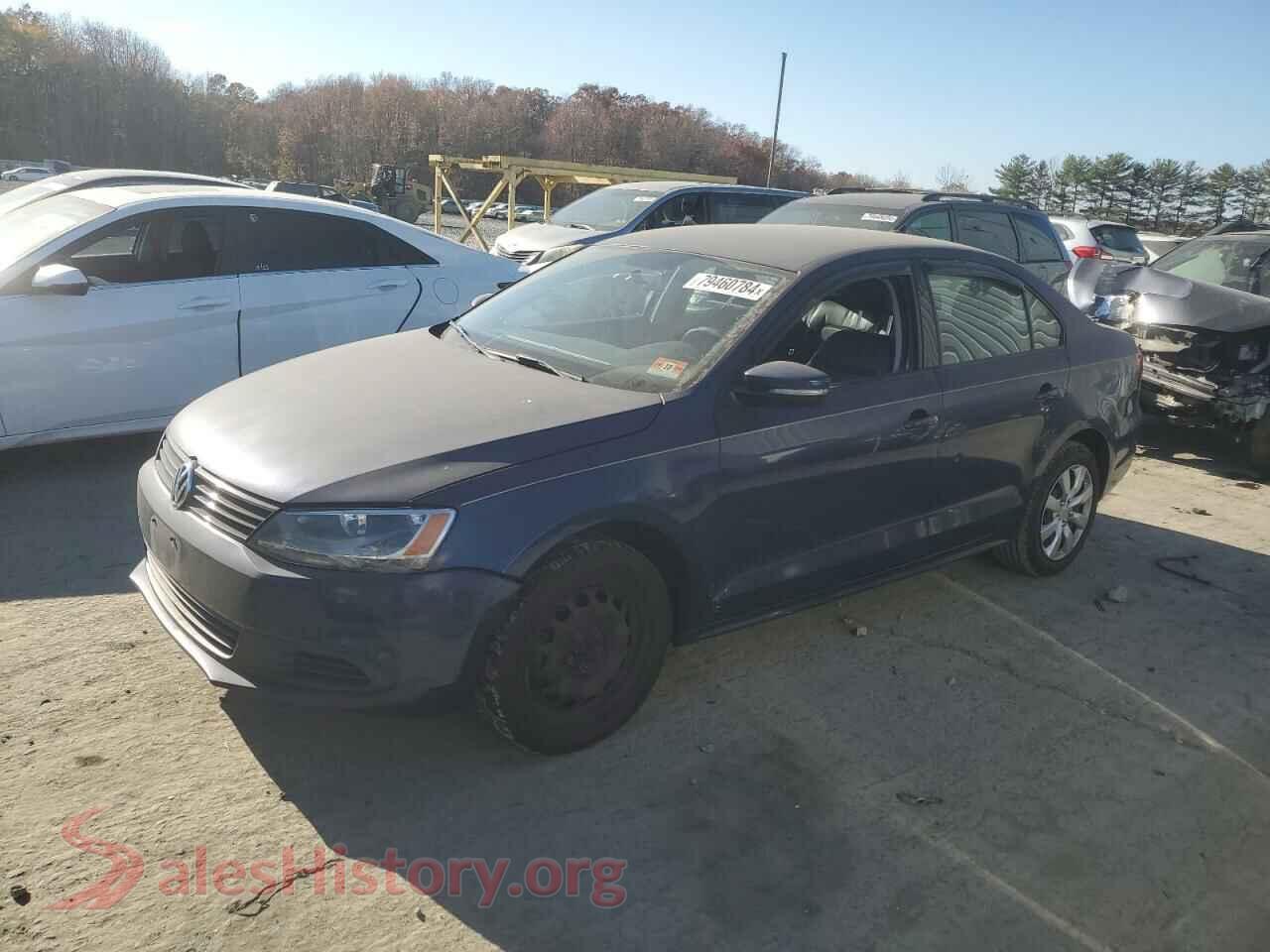 2014 VOLKSWAGEN JETTA — VIN 3VWD17AJXEM302881