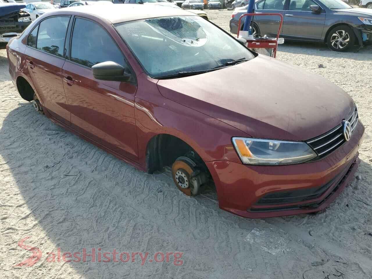 2016 VOLKSWAGEN JETTA — VIN 3VWD67AJ9GM245867