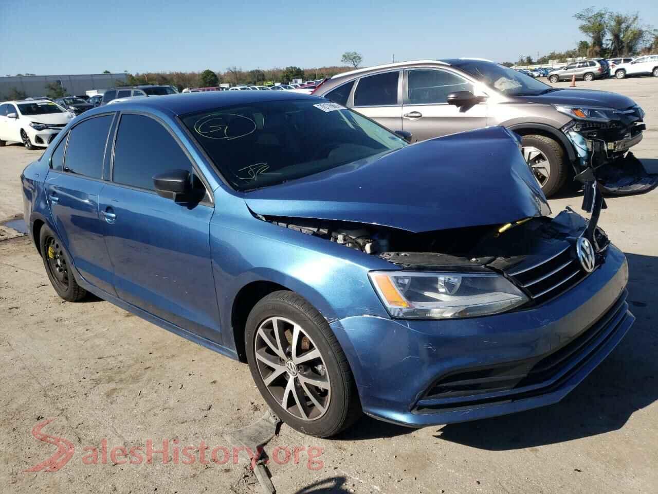 2016 VOLKSWAGEN JETTA — VIN 3VWD67AJXGM233114