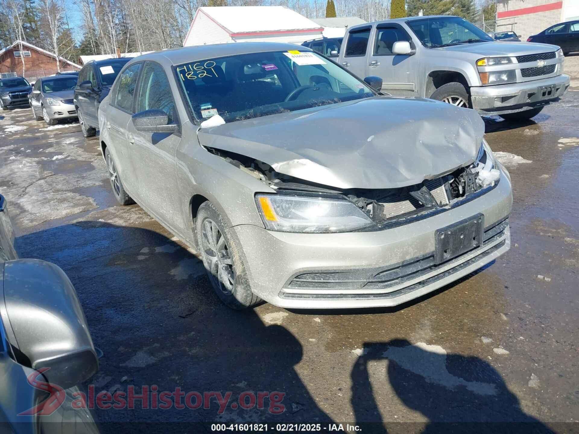 2016 VOLKSWAGEN JETTA — VIN 3VWD67AJXGM334251
