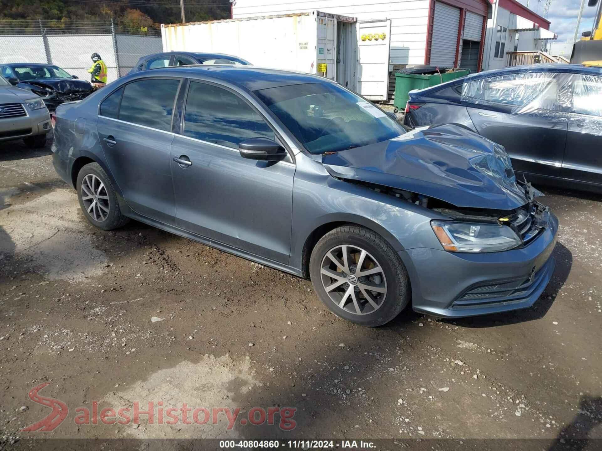 2017 VOLKSWAGEN JETTA — VIN 3VWDB7AJ0HM299023