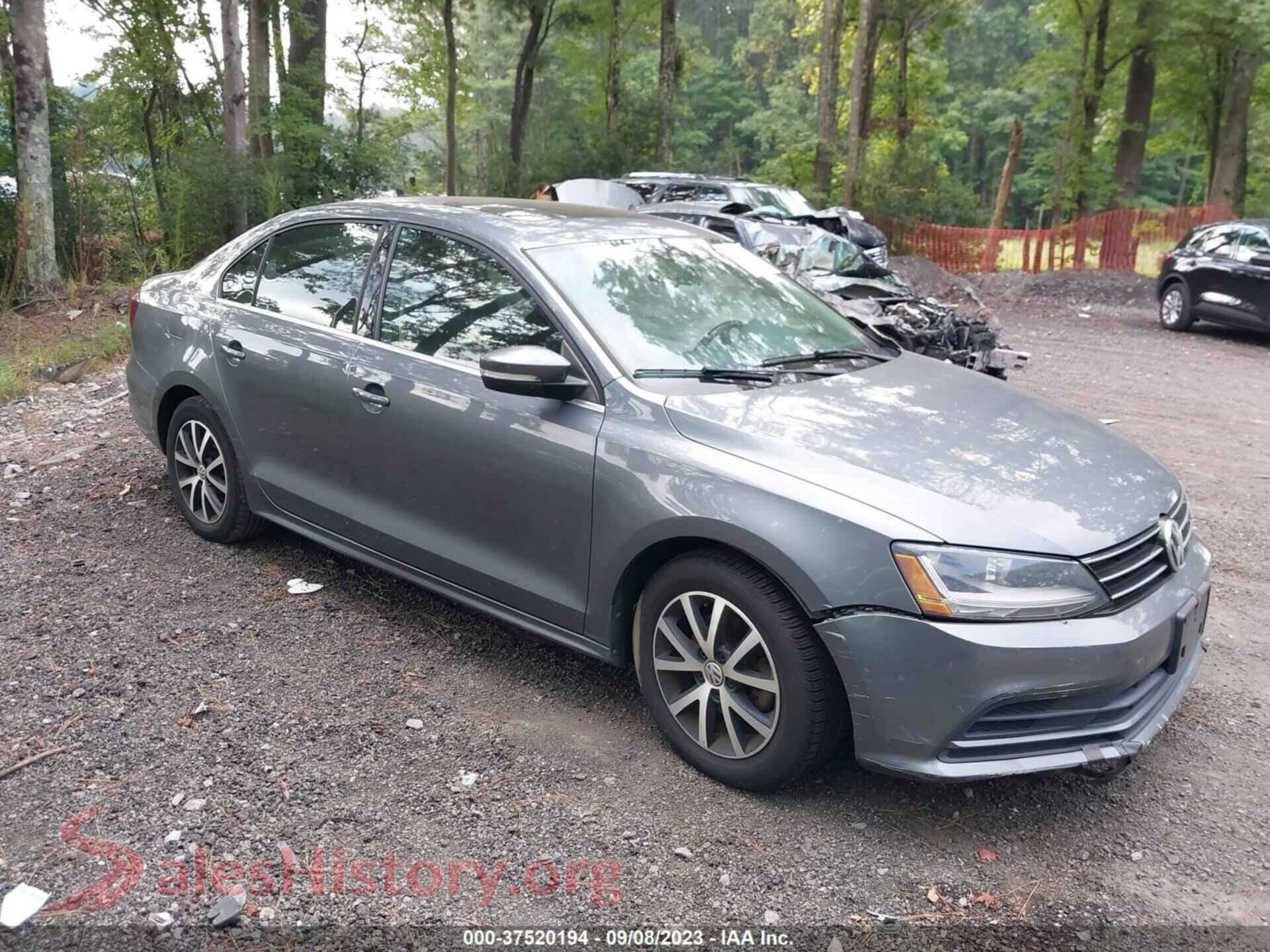 2017 VOLKSWAGEN JETTA — VIN 3VWDB7AJ3HM273578