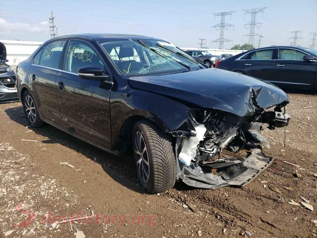 2017 VOLKSWAGEN JETTA — VIN 3VWDB7AJ4HM247846