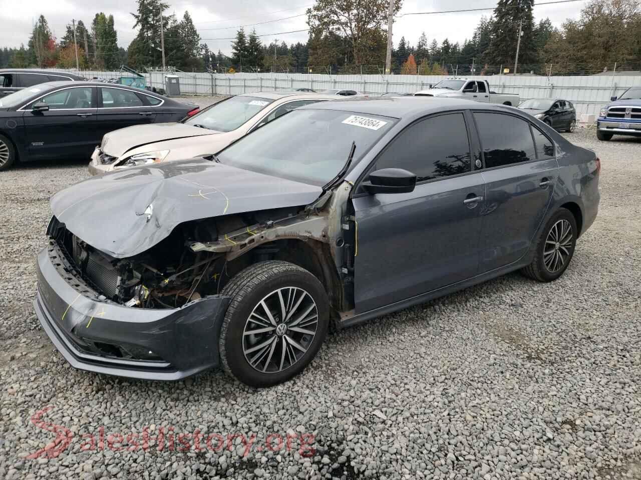 2018 VOLKSWAGEN JETTA — VIN 3VWDB7AJ4JM214657