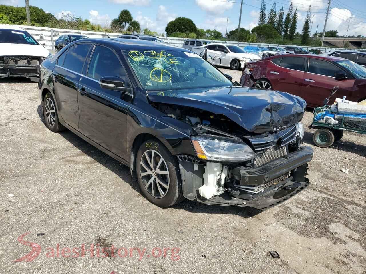 2017 VOLKSWAGEN JETTA — VIN 3VWDB7AJ5HM276790