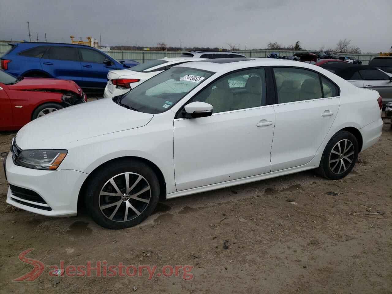 2017 VOLKSWAGEN JETTA — VIN 3VWDB7AJ6HM232989