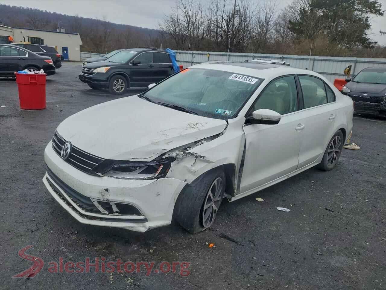 2017 VOLKSWAGEN JETTA — VIN 3VWDB7AJ6HM313202
