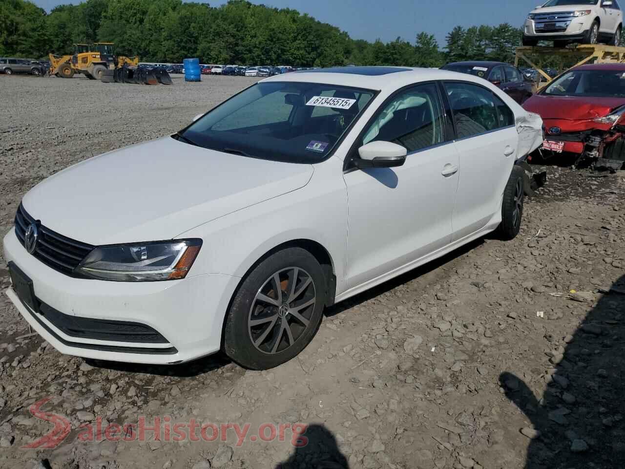 2017 VOLKSWAGEN JETTA — VIN 3VWDB7AJ6HM377501