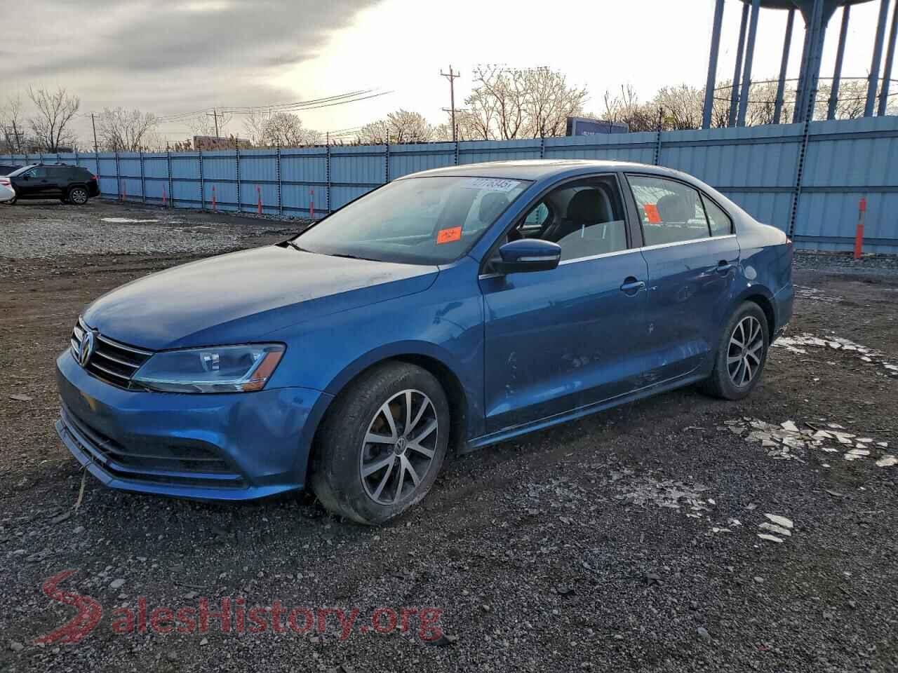 2017 VOLKSWAGEN JETTA — VIN 3VWDB7AJ7HM383145