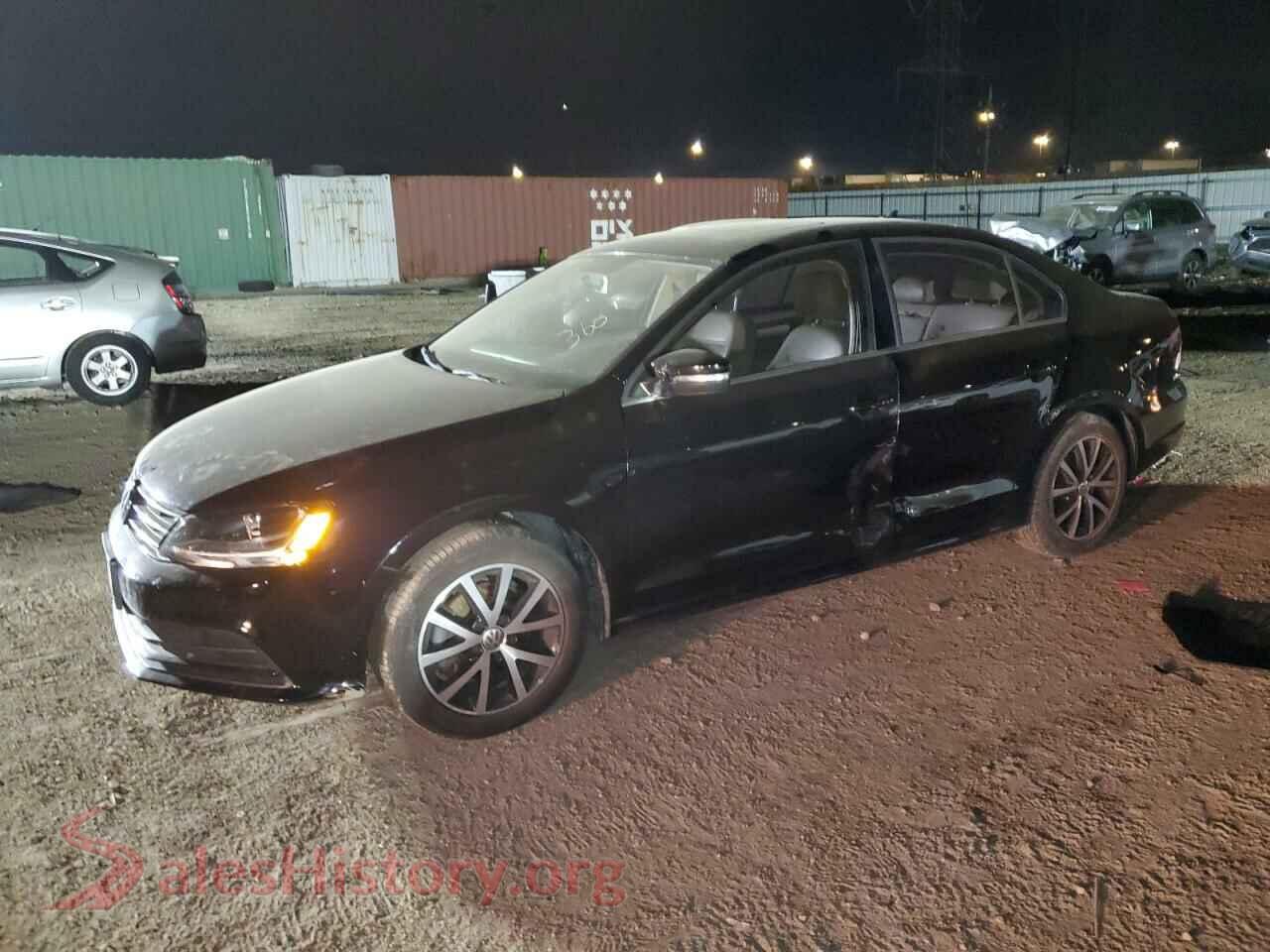 2017 VOLKSWAGEN JETTA — VIN 3VWDB7AJ8HM308907