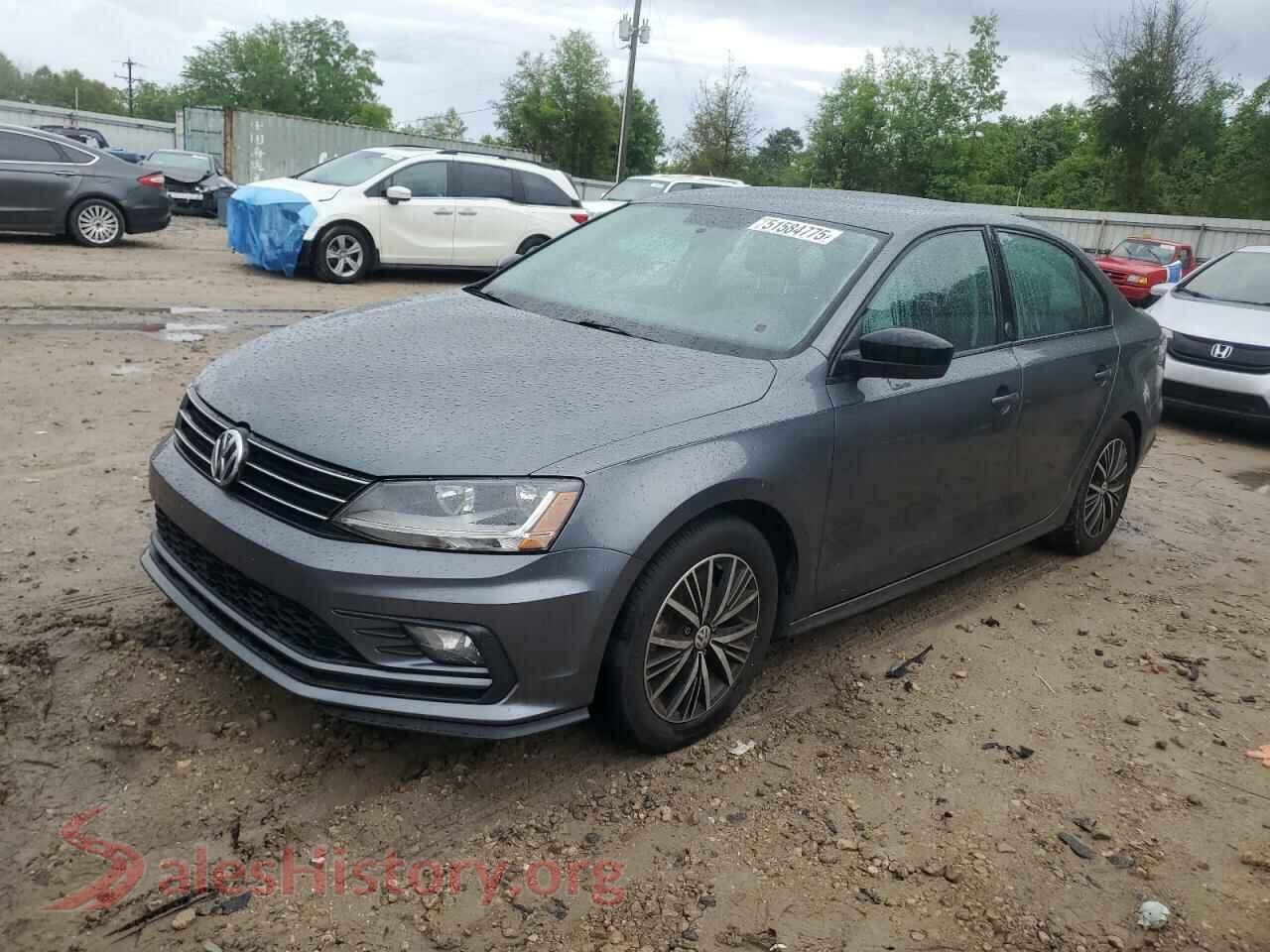 2018 VOLKSWAGEN JETTA — VIN 3VWDB7AJ8JM249105