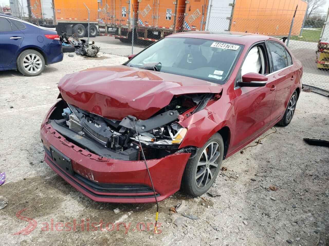 2017 VOLKSWAGEN JETTA — VIN 3VWDB7AJXHM201731