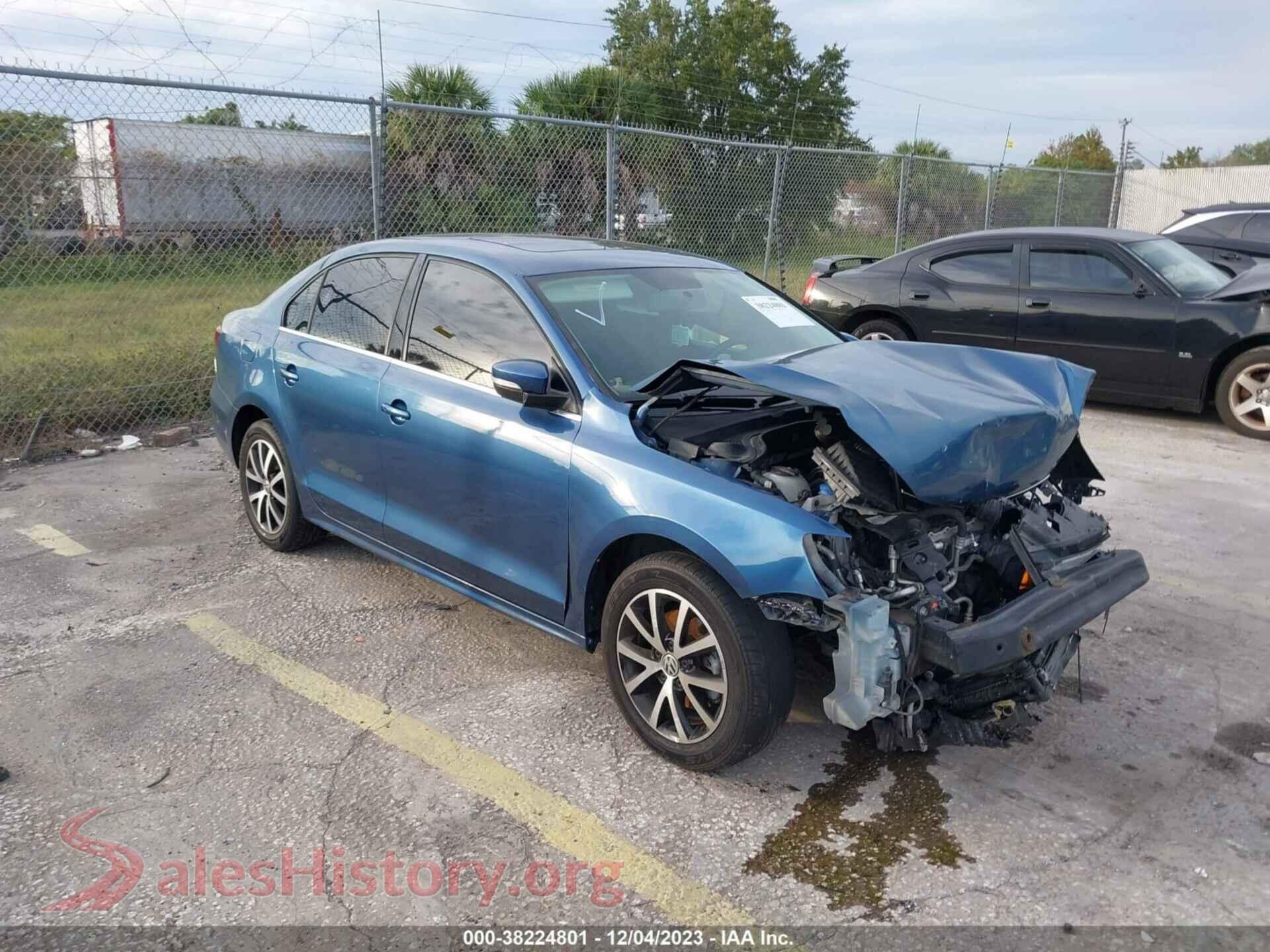 2017 VOLKSWAGEN JETTA — VIN 3VWDB7AJXHM234728