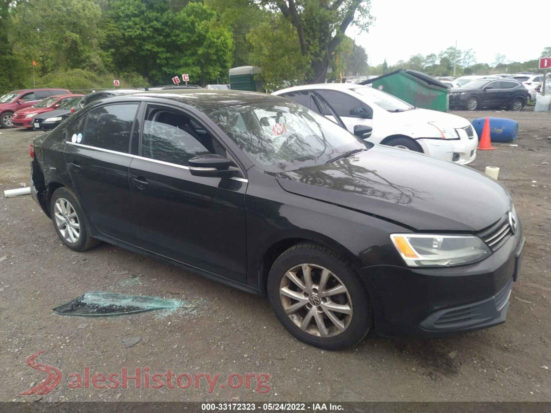 2013 VOLKSWAGEN JETTA SEDAN — VIN 3VWDP7AJ3DM200156
