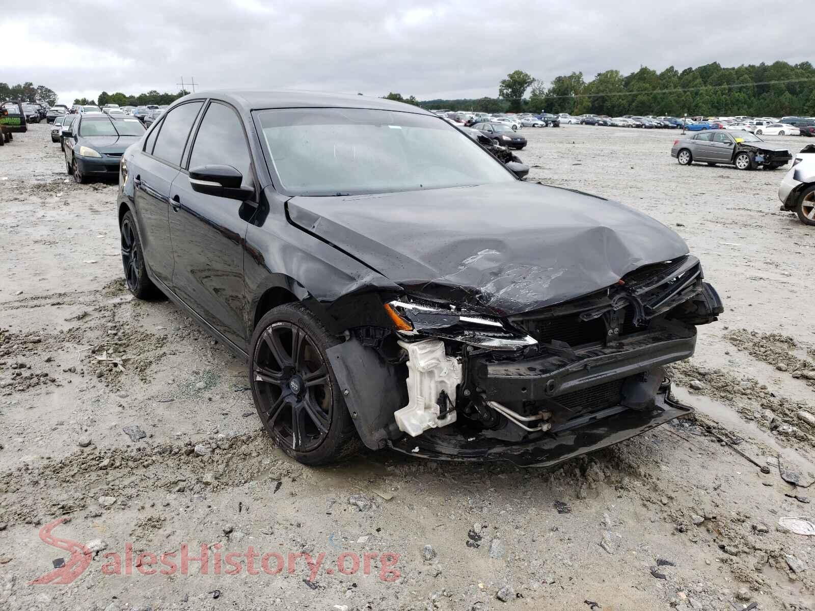 2012 VOLKSWAGEN JETTA — VIN 3VWDP7AJ4CM319087