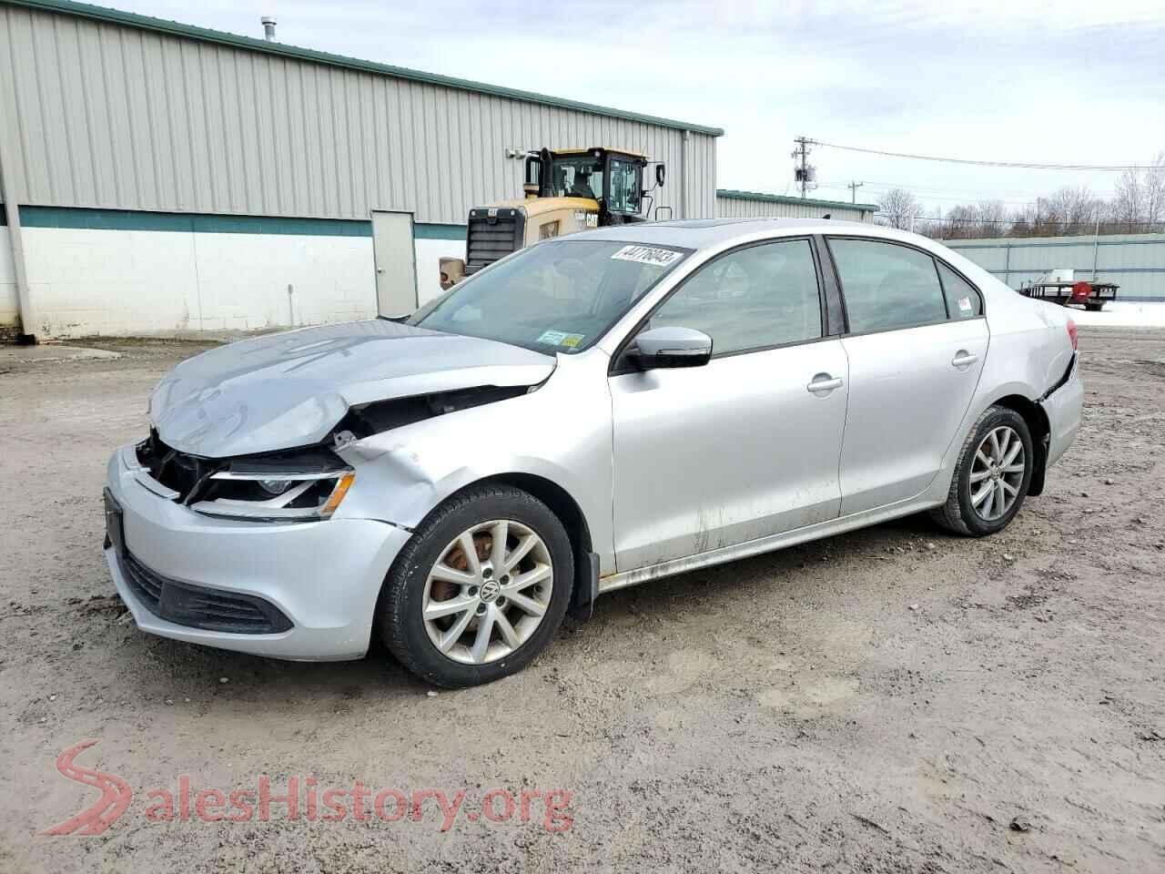 2012 VOLKSWAGEN JETTA — VIN 3VWDP7AJ4CM391360