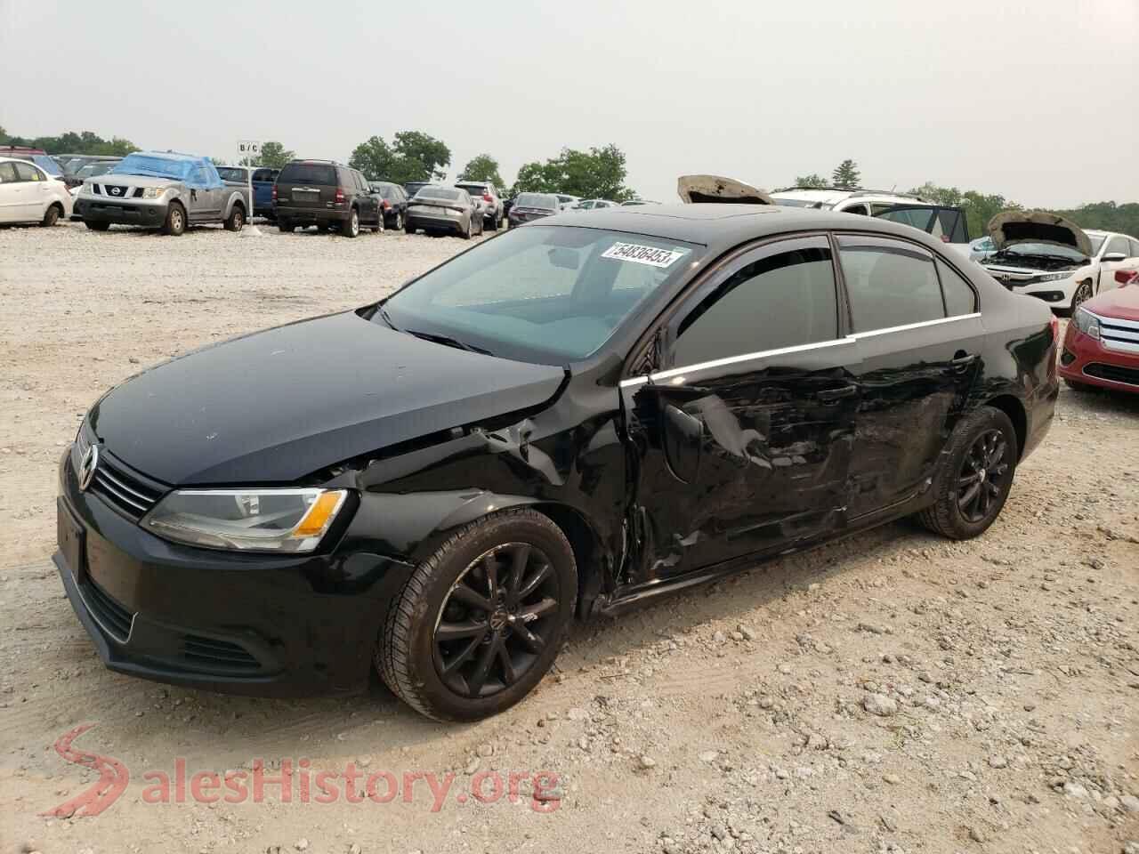 2013 VOLKSWAGEN JETTA — VIN 3VWDP7AJ6DM446117