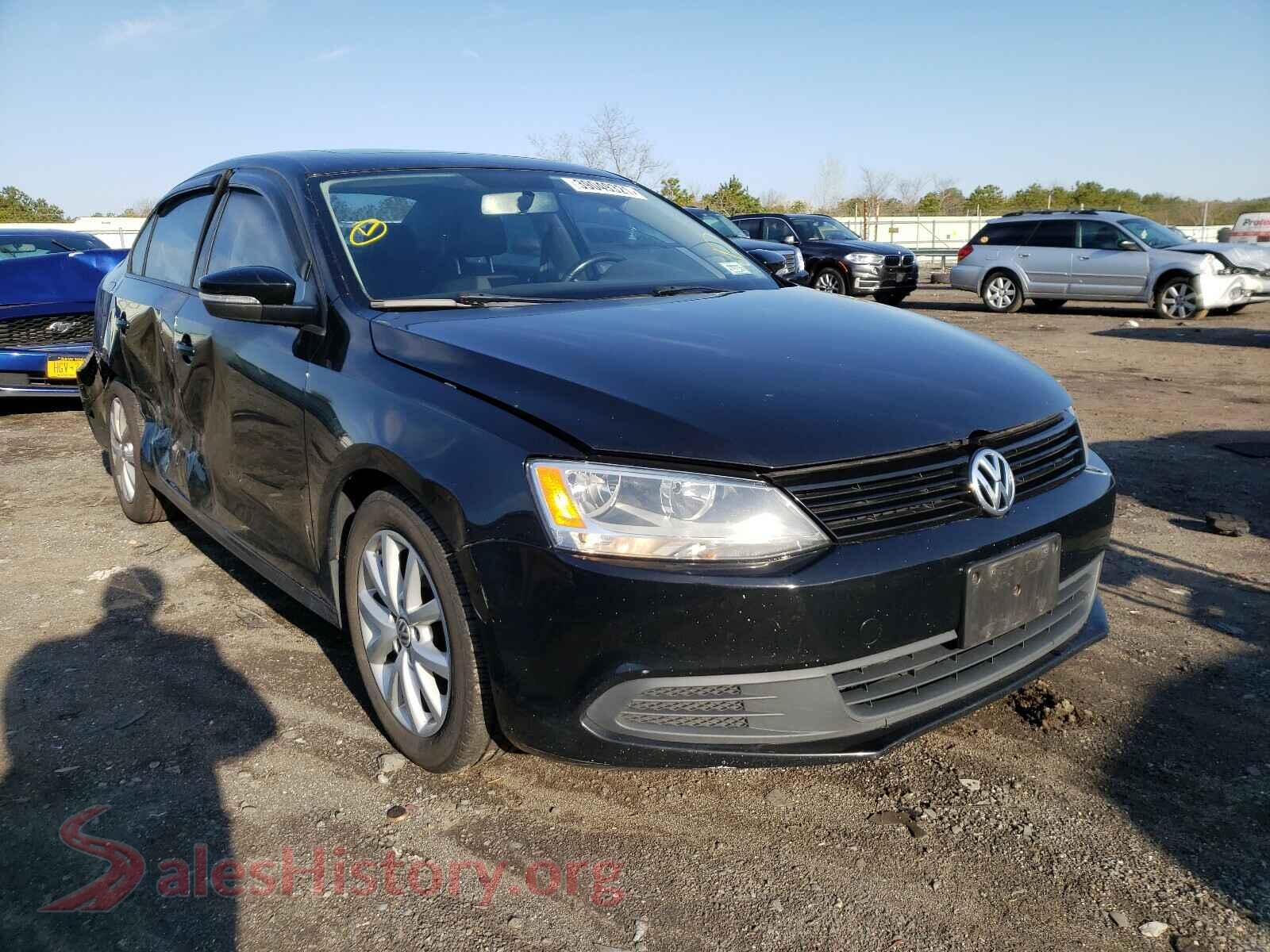 2012 VOLKSWAGEN JETTA — VIN 3VWDP7AJ8CM415210