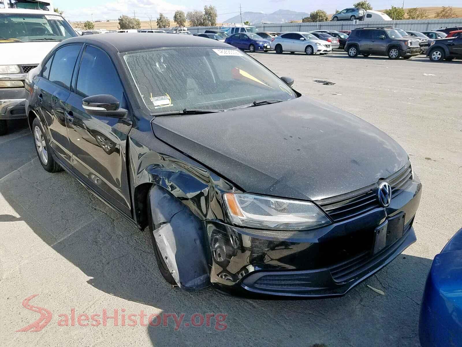 2012 VOLKSWAGEN JETTA — VIN 3VWDP7AJ9CM366325